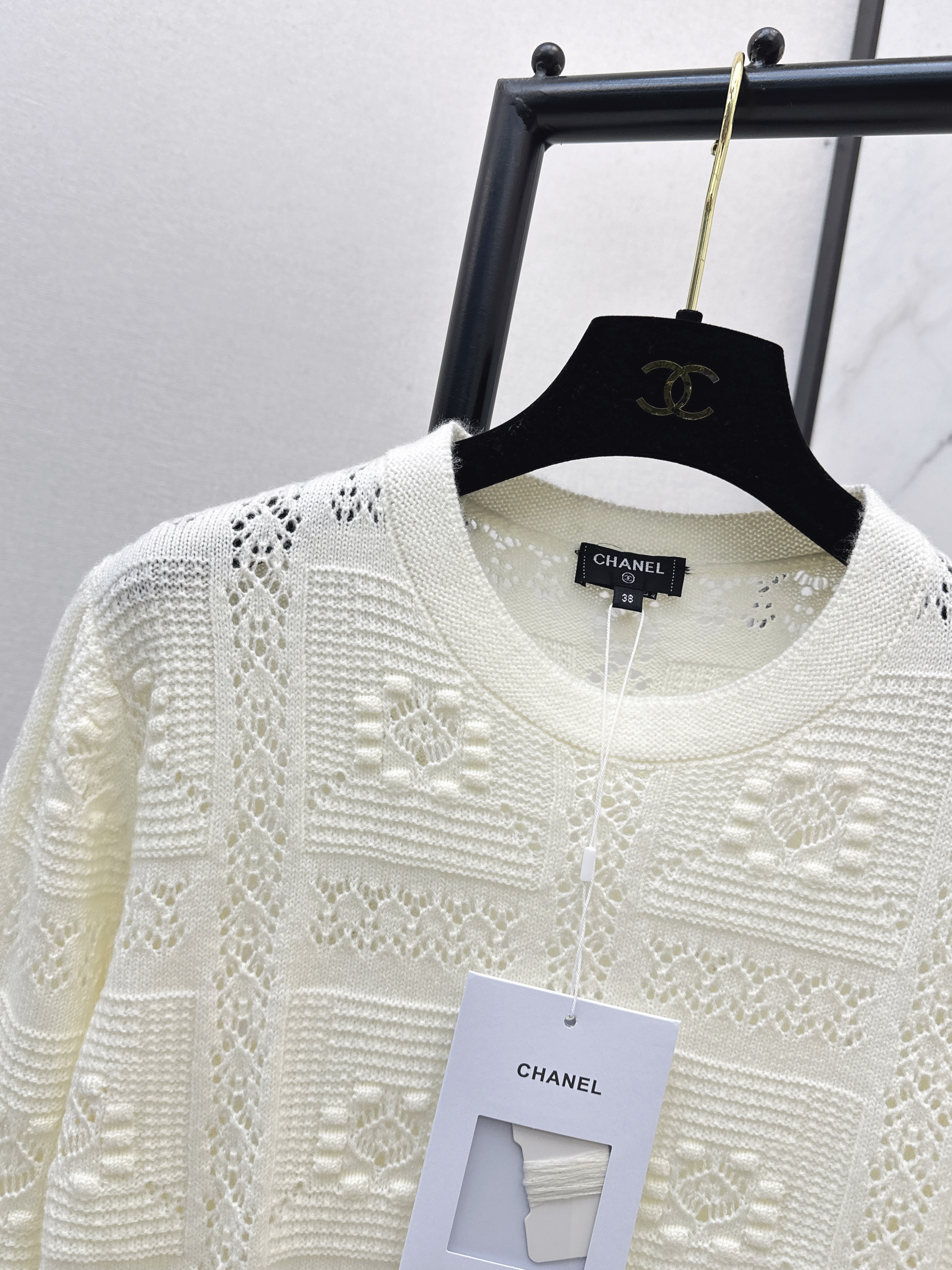 Chan 26ss lace sweater