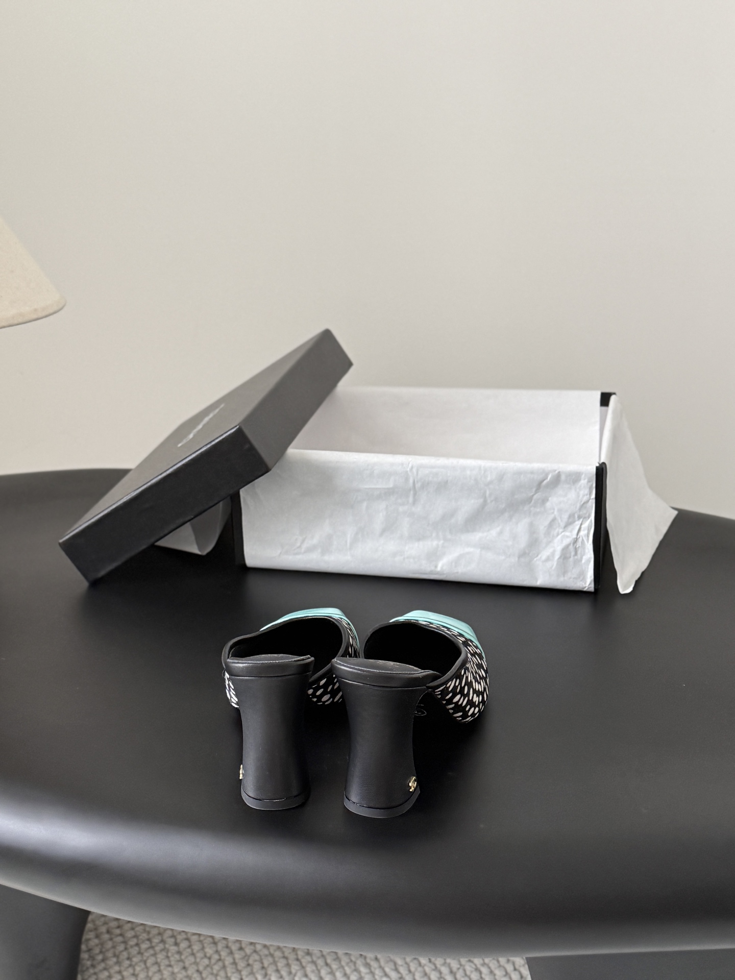 Chan 26ss square-toe mules