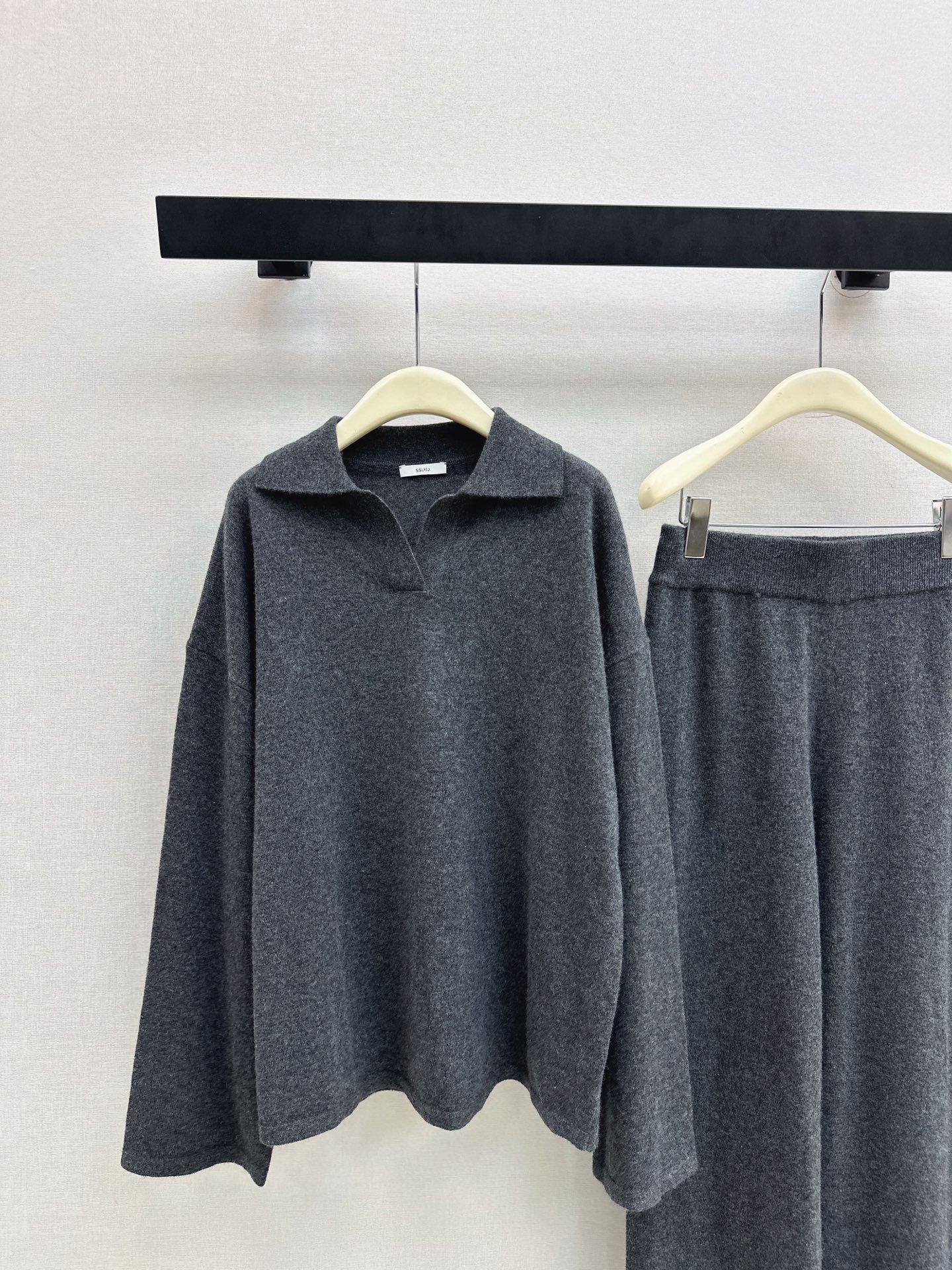 Brun 26ss wool outfit sets