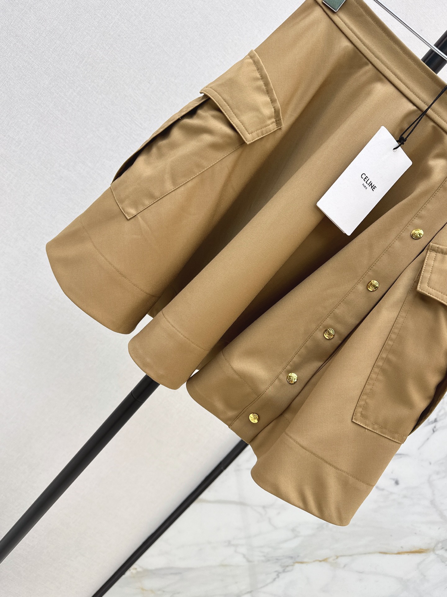 Celi 26ss cargo mini skirt
