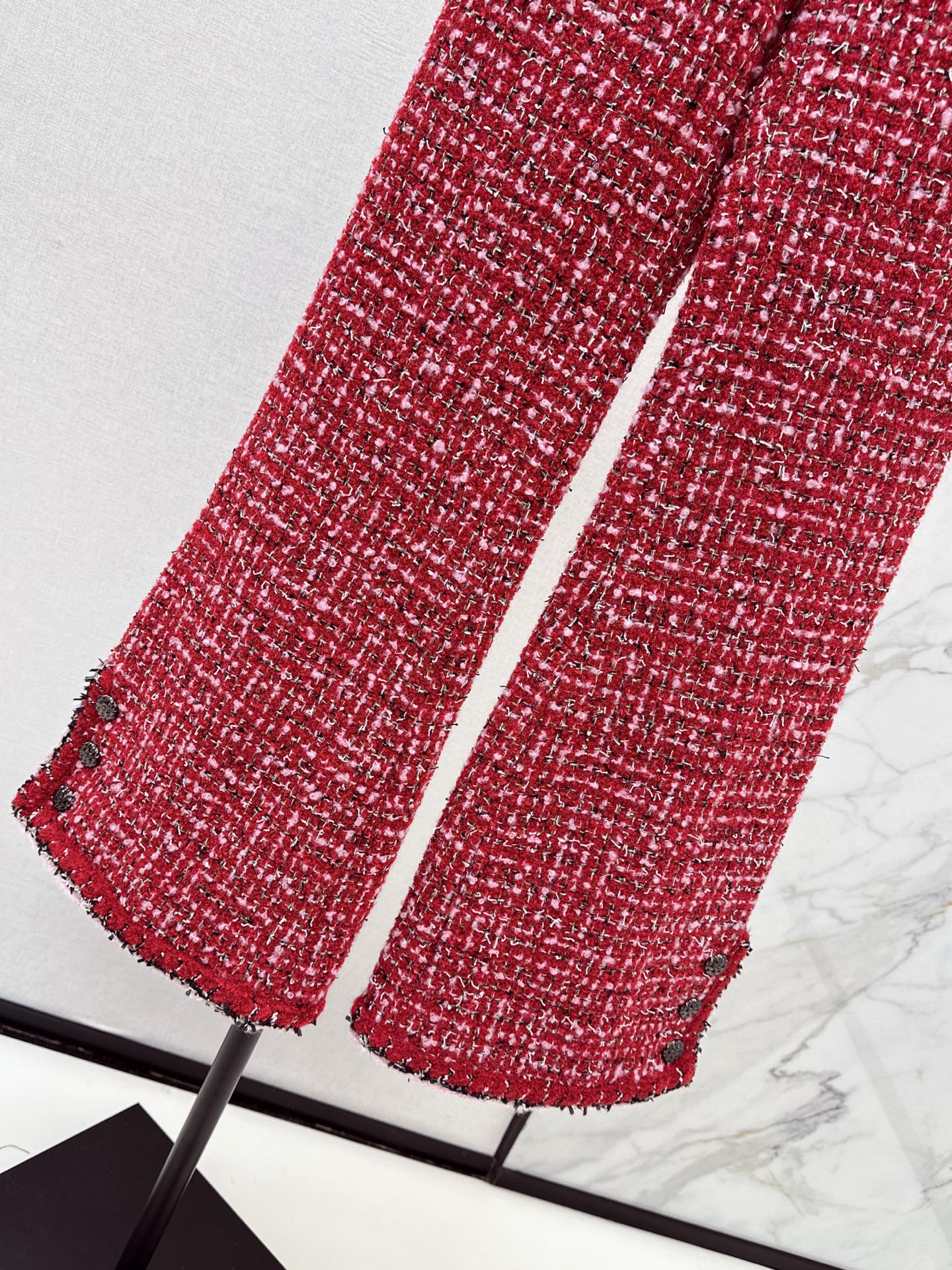 Chan 25fw tweed pants