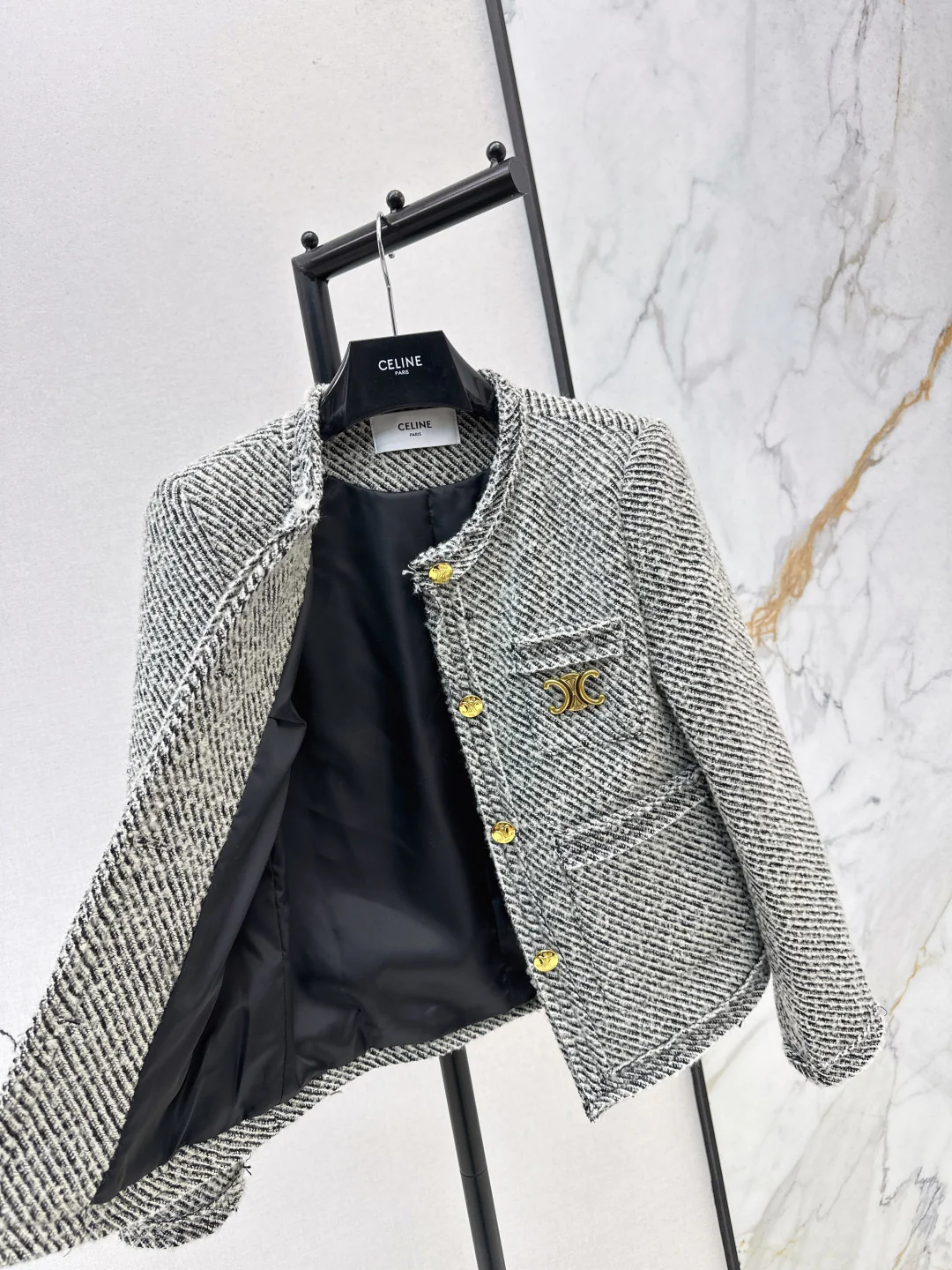 Celi 25fw tweed jacket