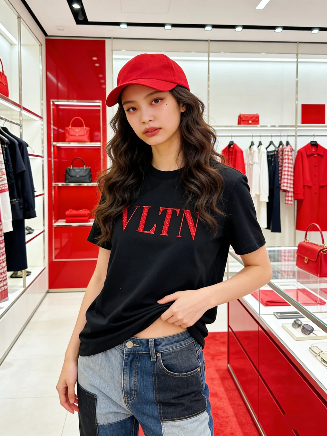 Valen 26ss beading t-shirts