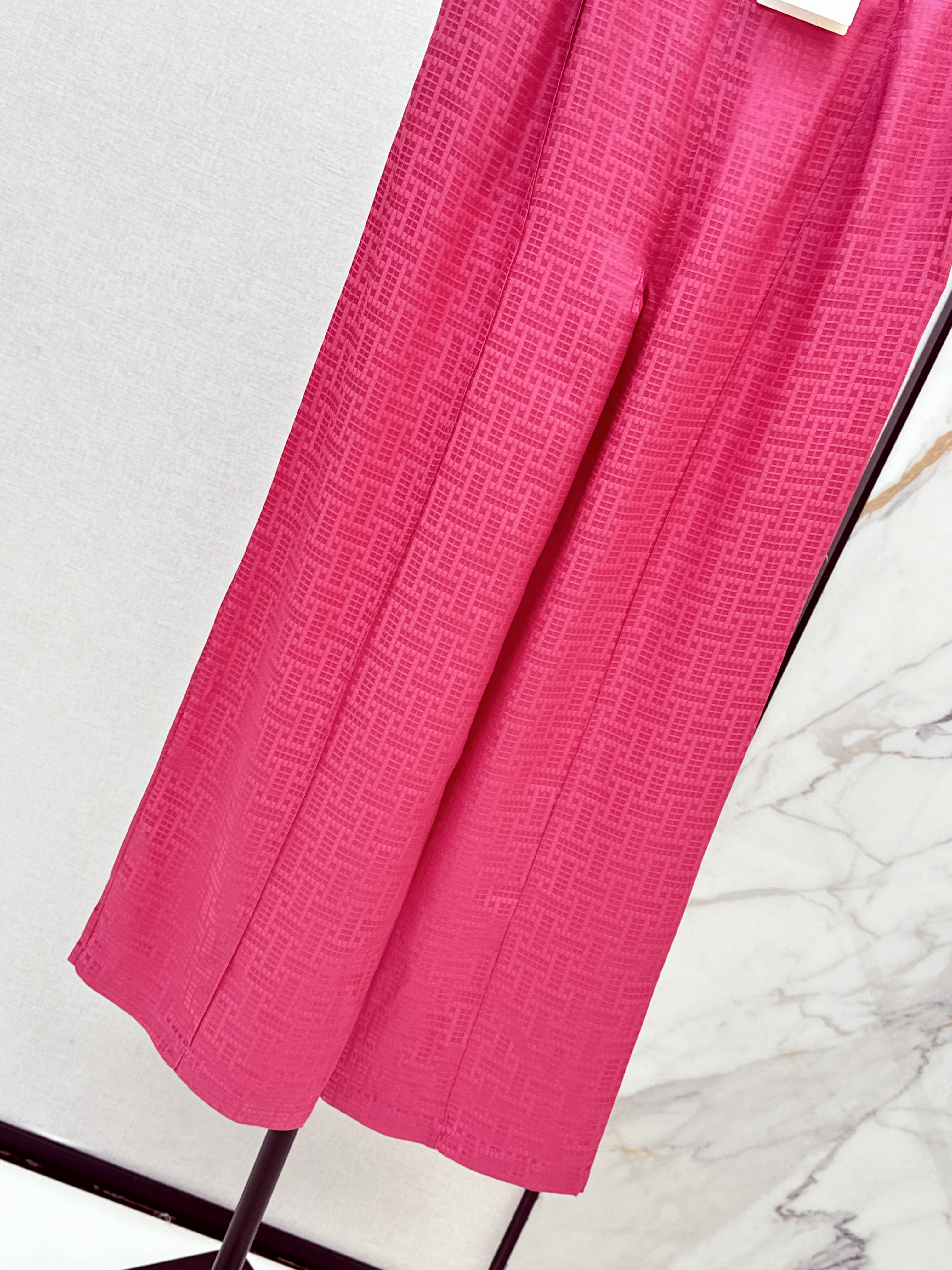 Her 26ss jacquard silk pant