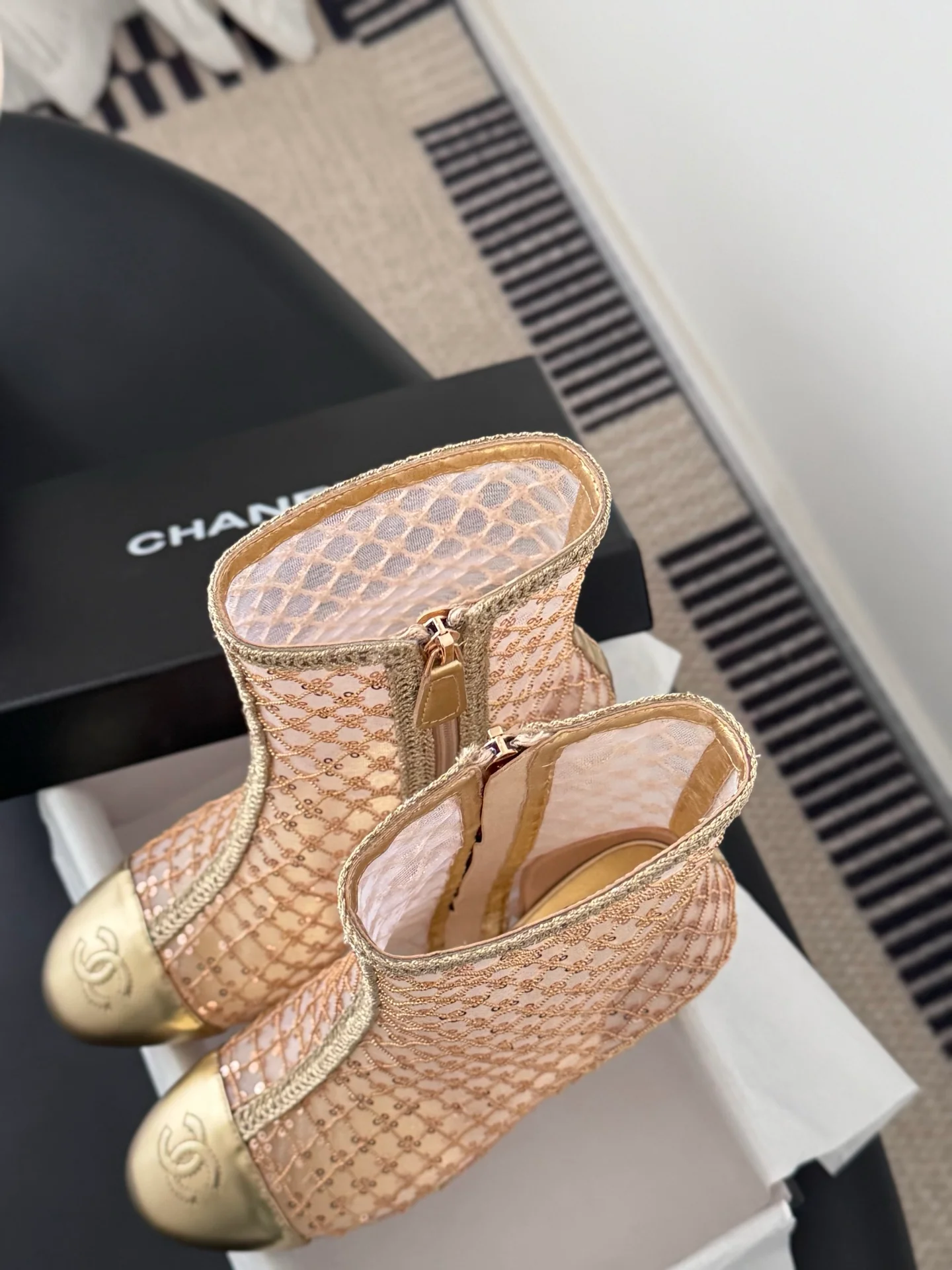 Chan 26ss wedge boots