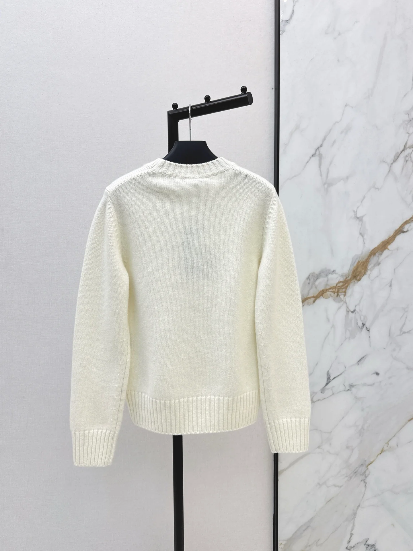 Prad 25fw jacquard sweater