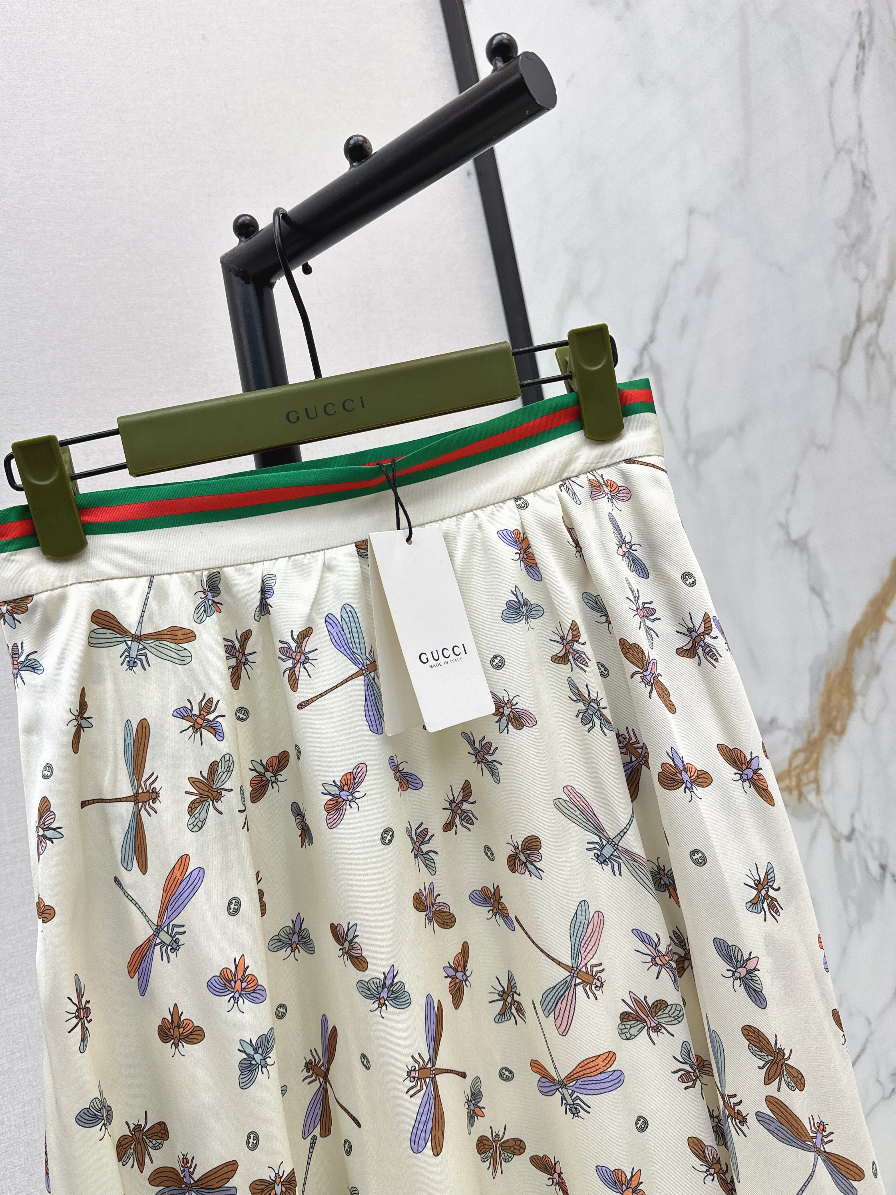 Guc 26ss print skirt