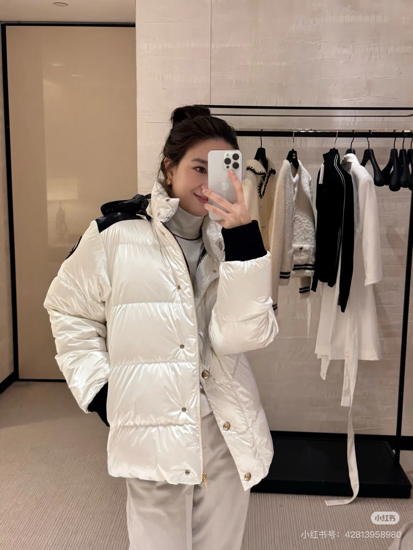 Chan 26ss down jacket