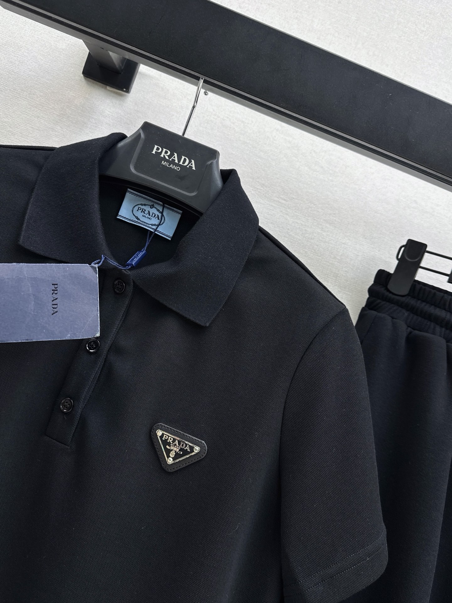 Pra 26ss polo top skirt set