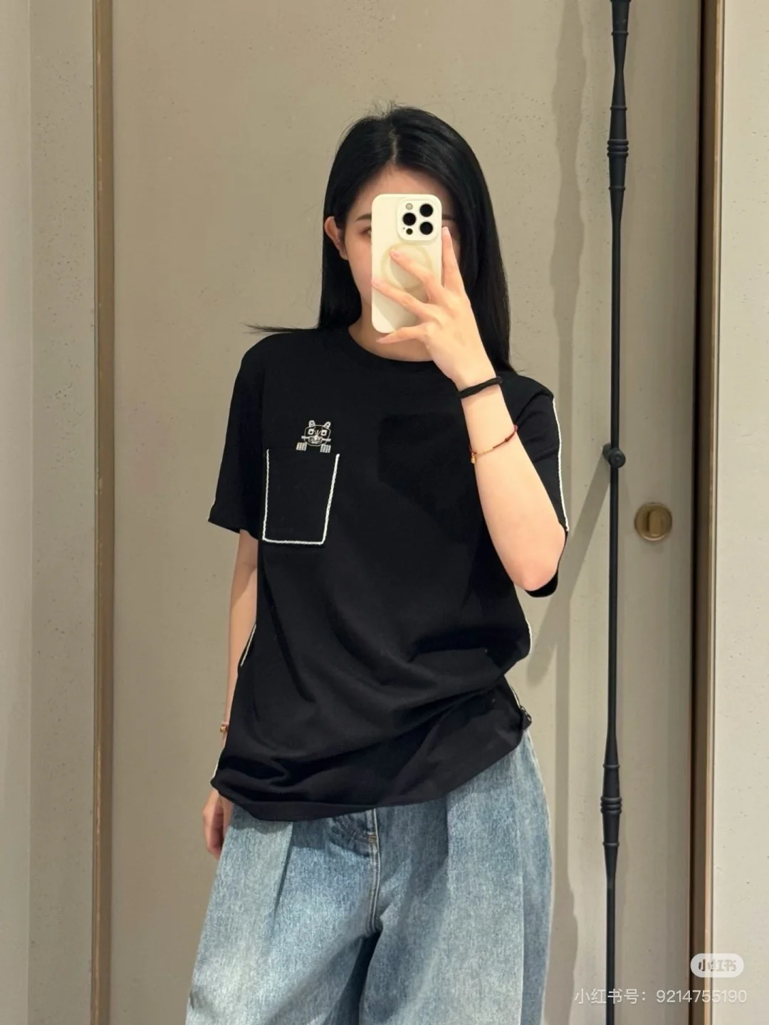 Loe 26ss embroidery t-shirts