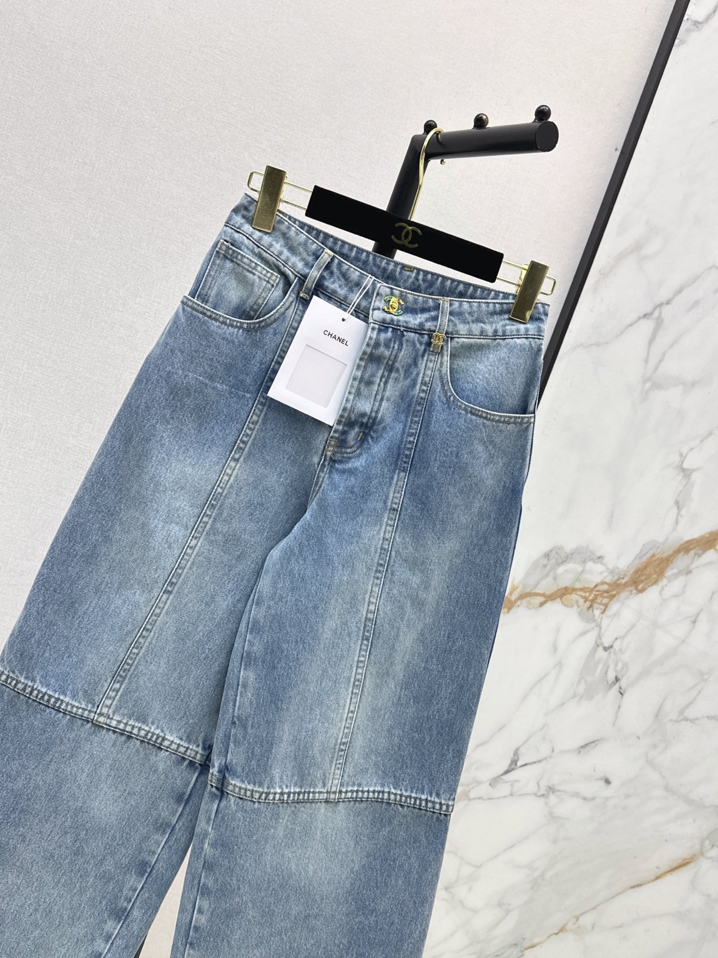 Chan 26ss cropped jeans