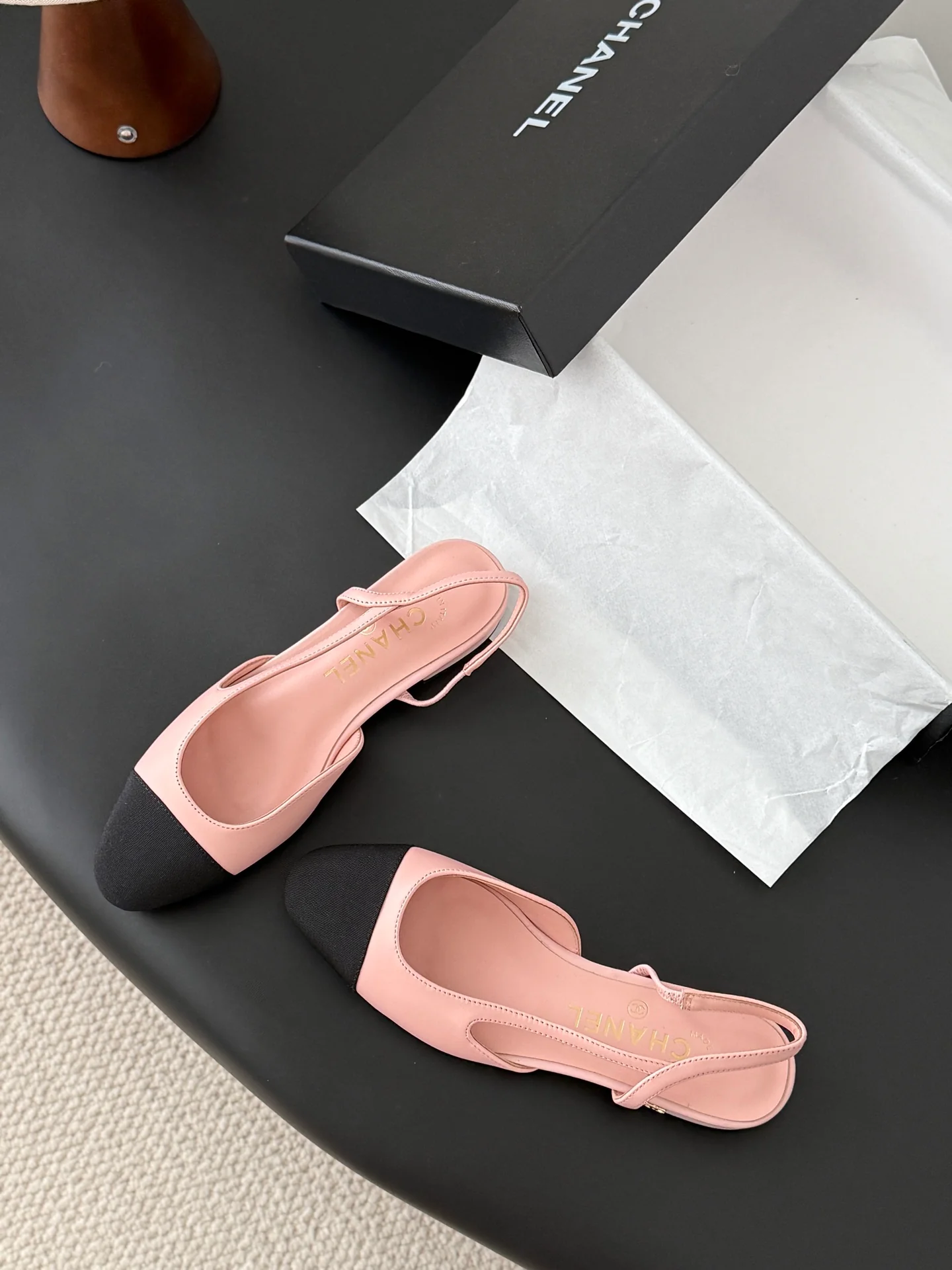 Chan 25fw slingback sandals