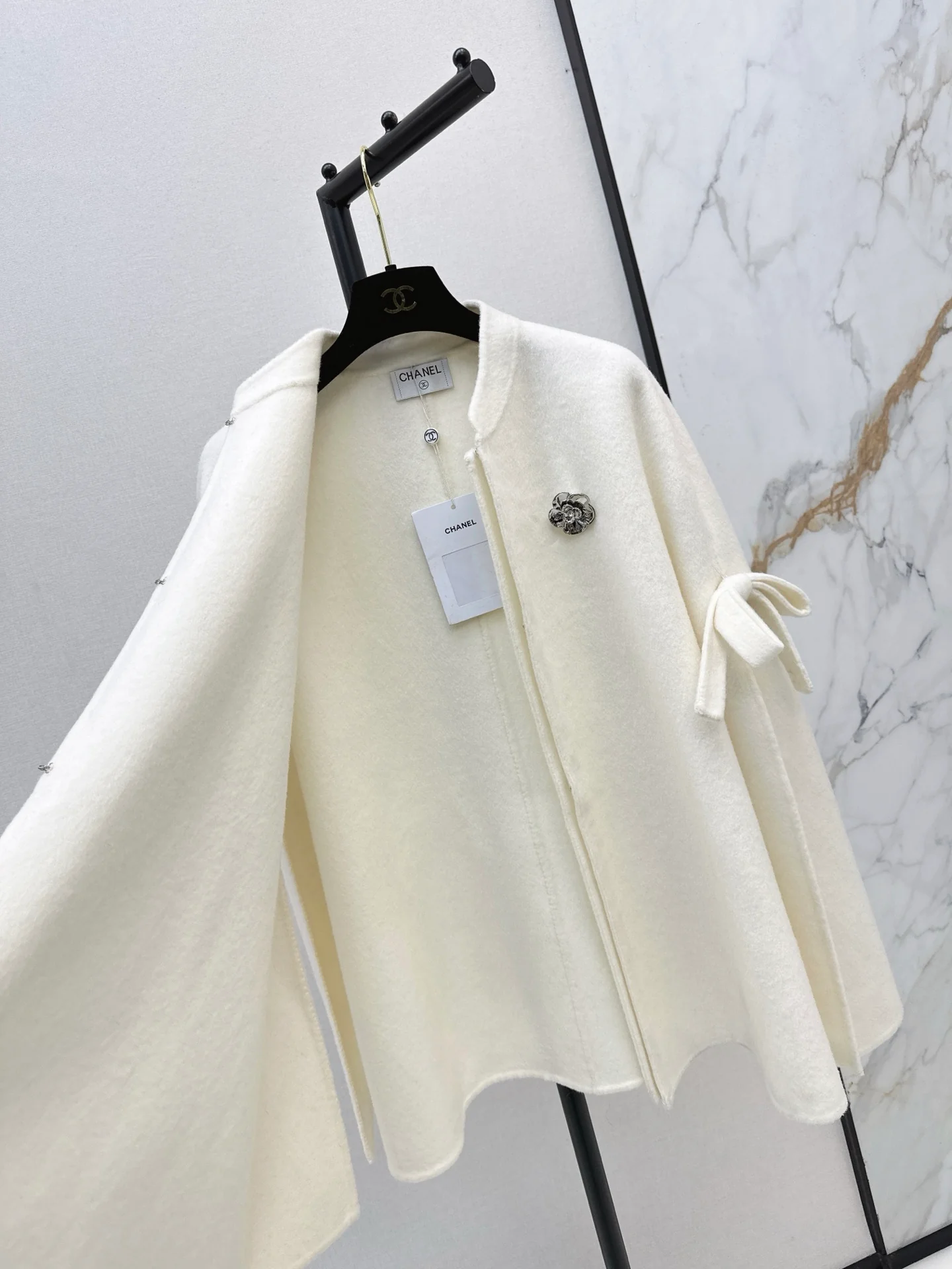 Chan 25fw wool cape coats