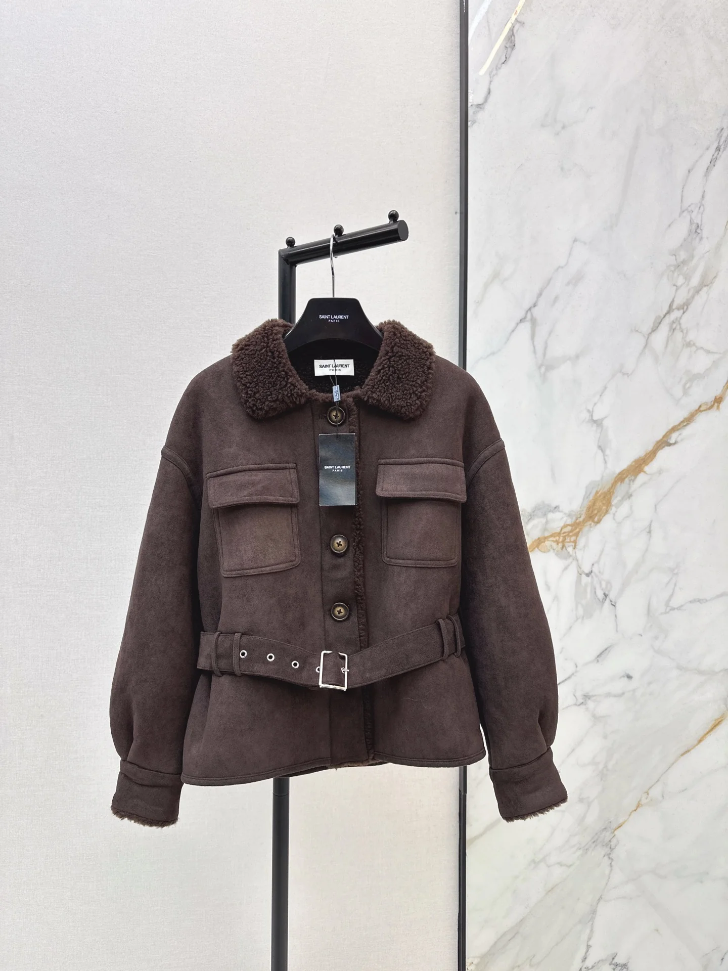 Sain 26ss suede jacket