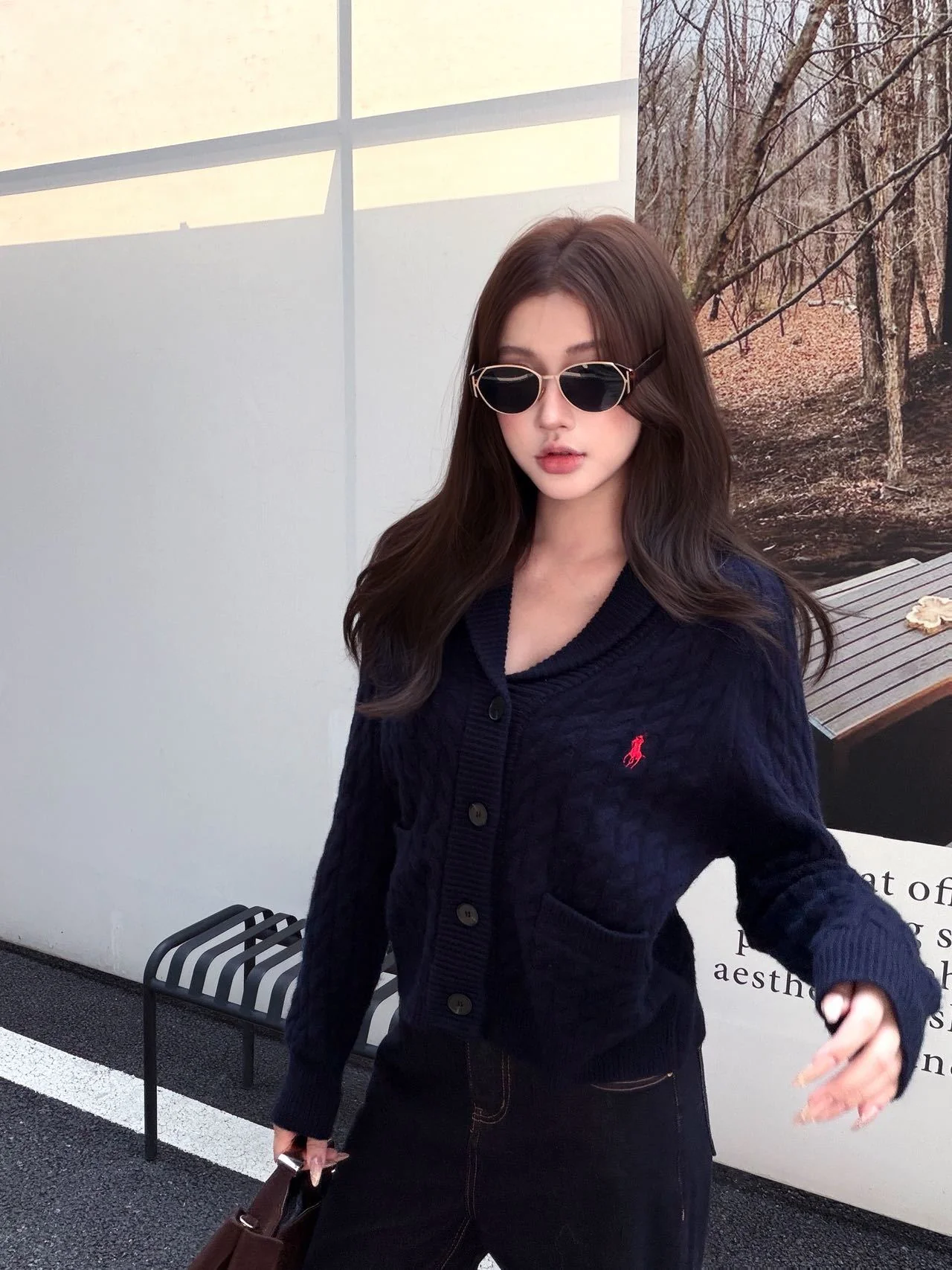 Ralp 26ss wool cardigan