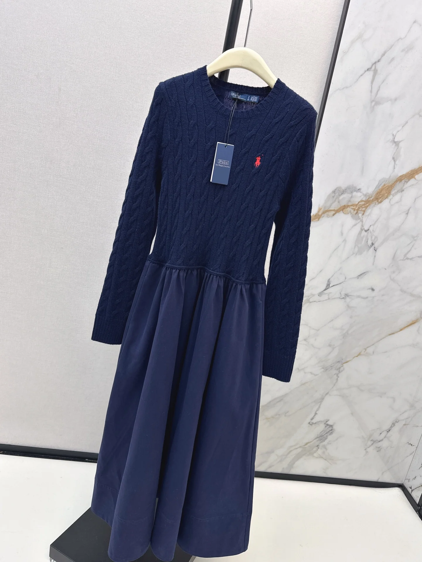 Ralp 26ss contract knit dress