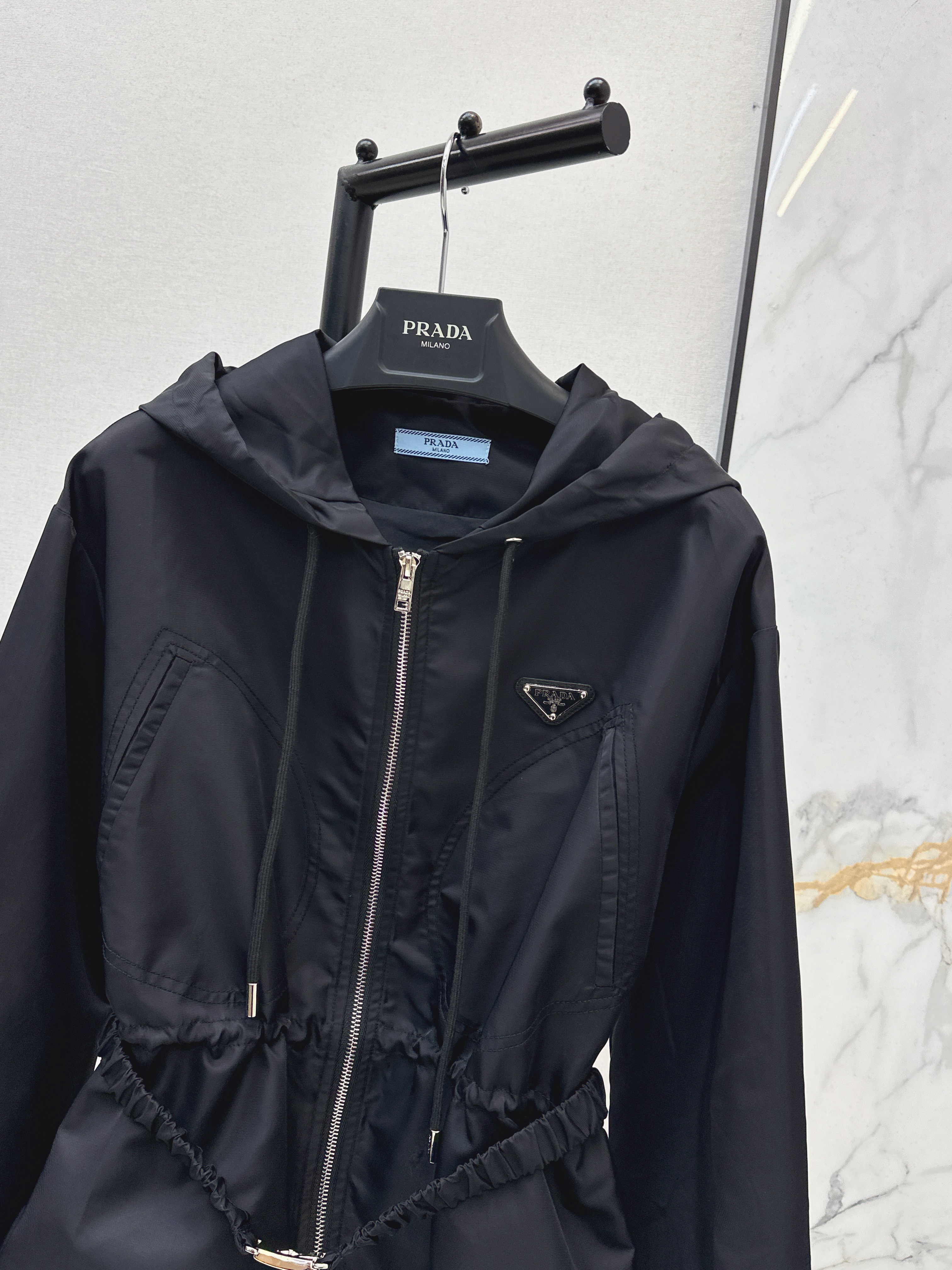 Pra 26ss hooded jacket