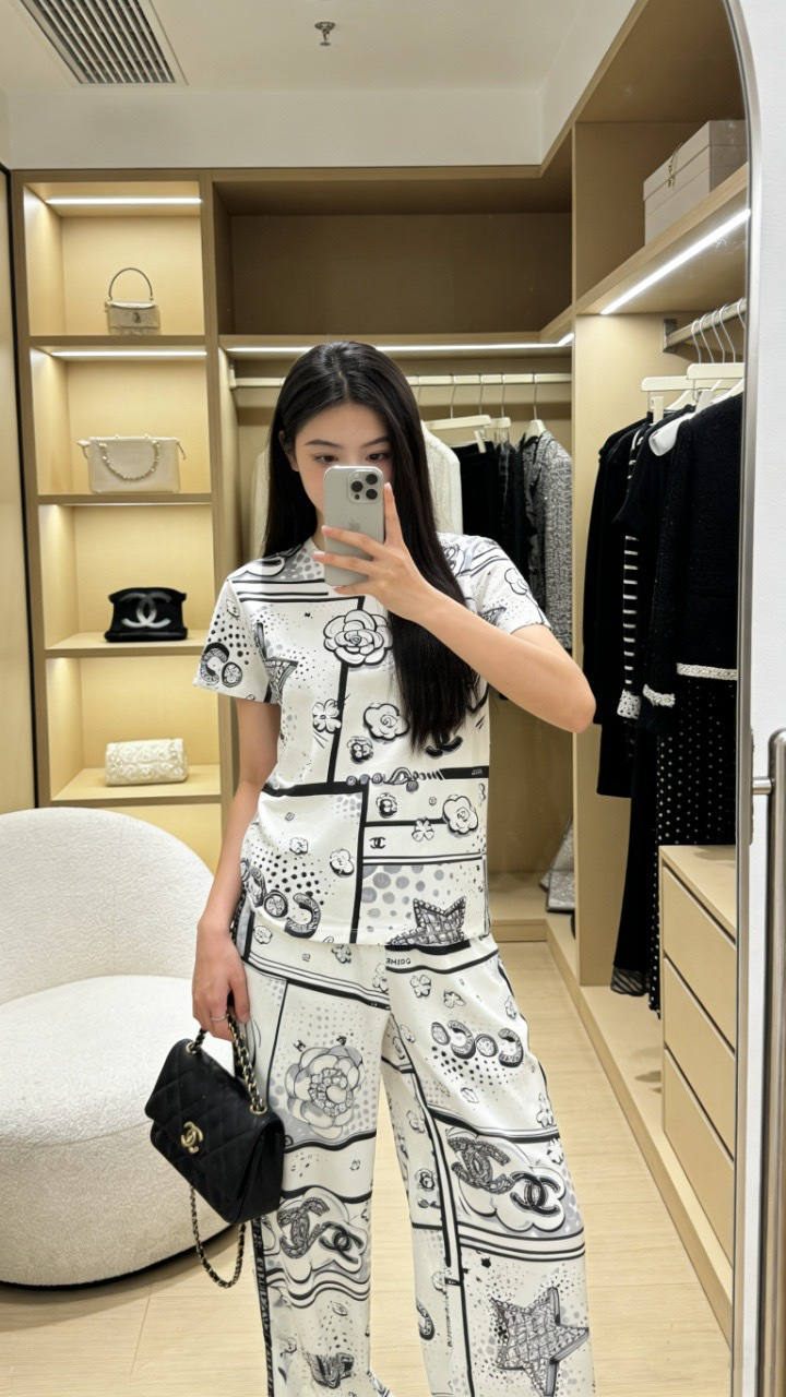 Chan 26ss print t-shirt