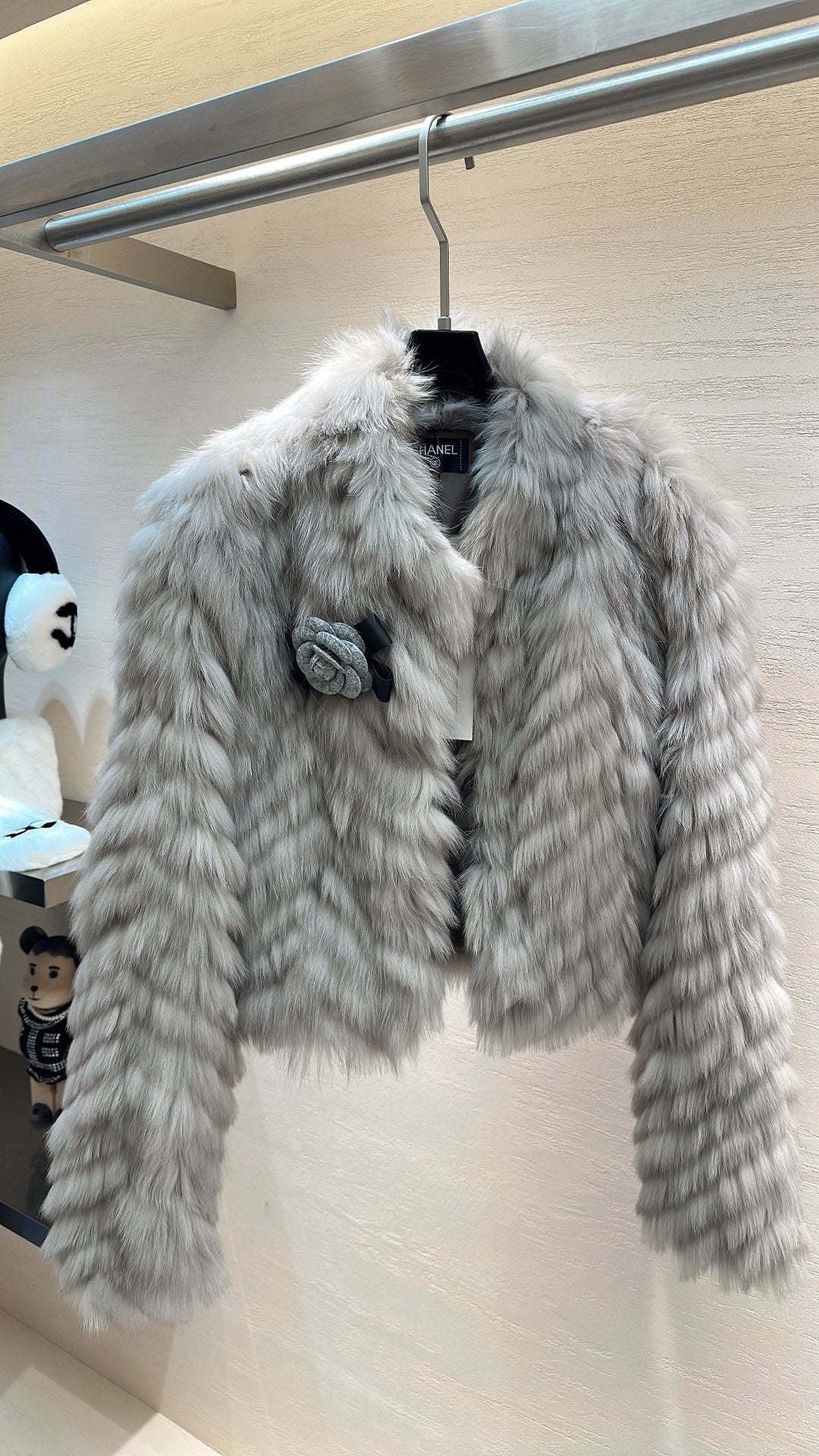 Chan 26ss fur jacket