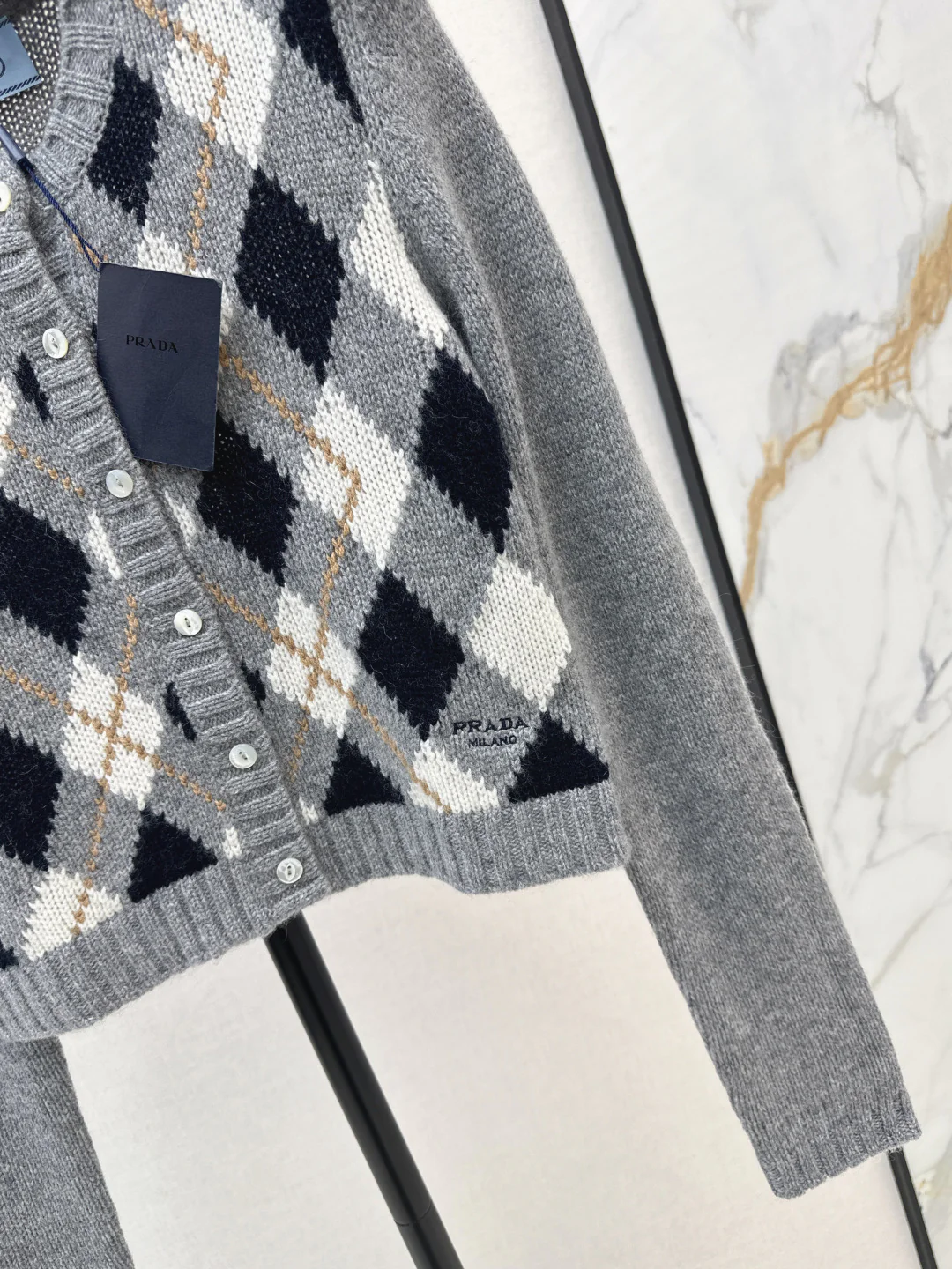 Pra 25fw cashmere cardigan