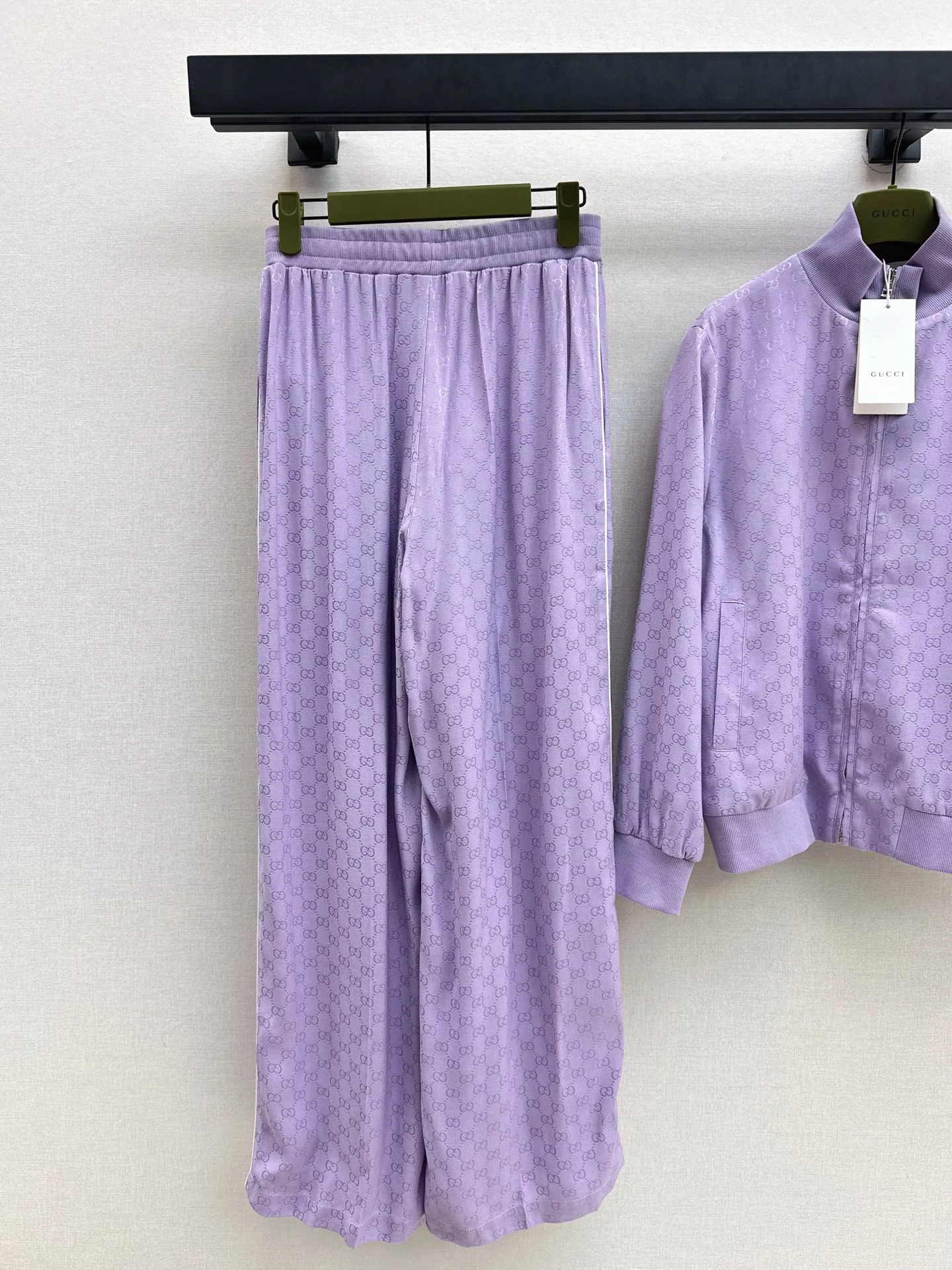 Gucc 25fw jacquard jacket pants set