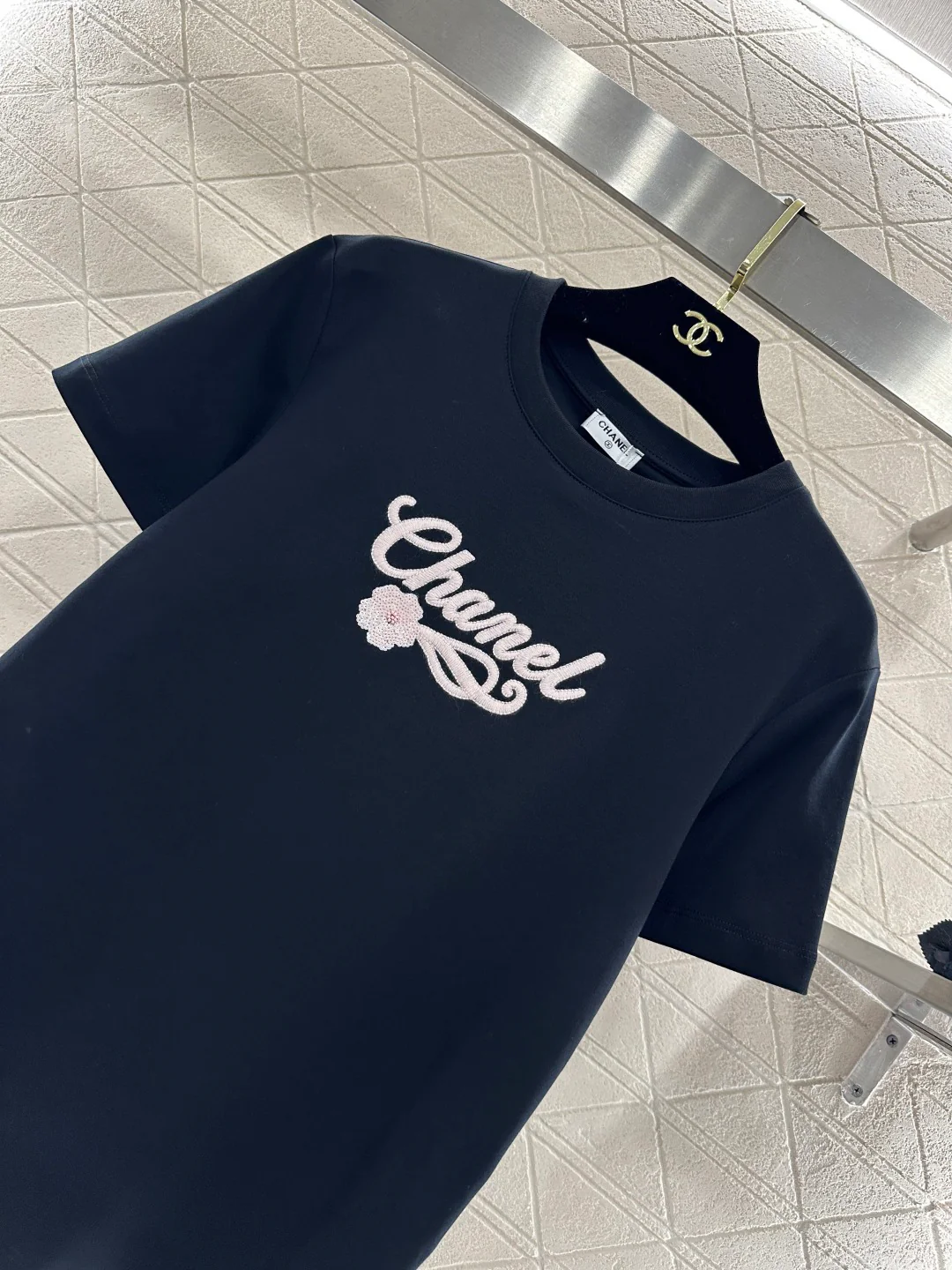 Chan 26ss beading t-shirts