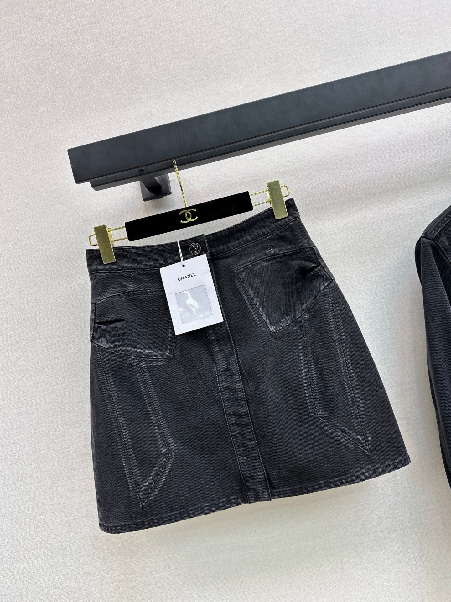 Chan 25fw denim skirt