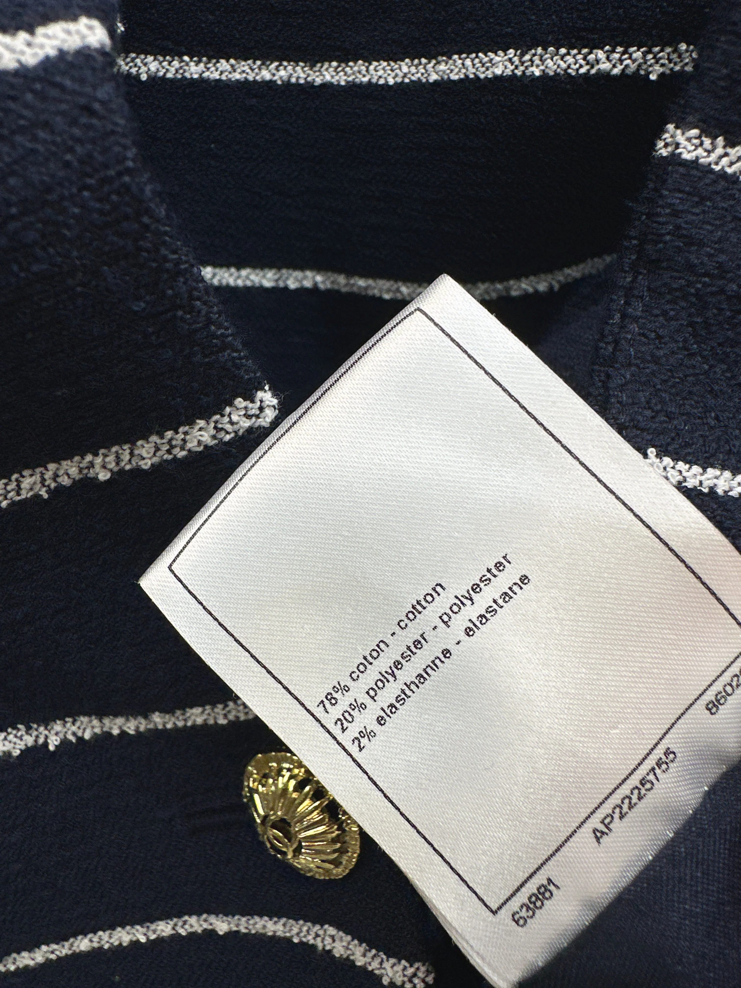 Chan 26ss stripe flared pants