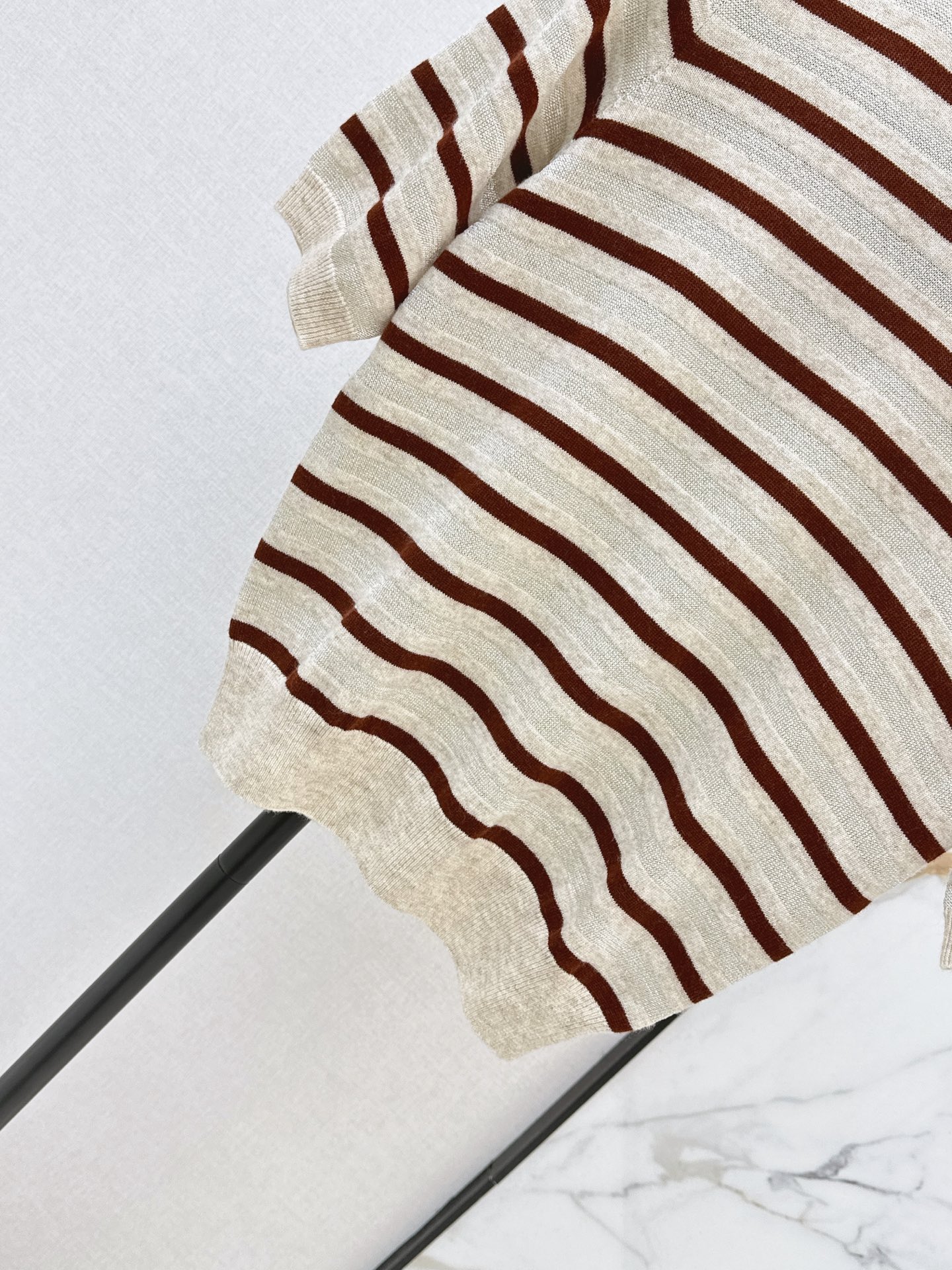 Brun 26ss stripe knitwear