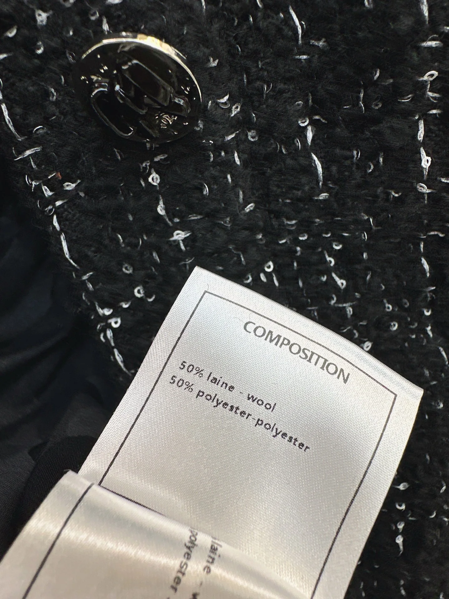 Chan 25fw tweed jacket