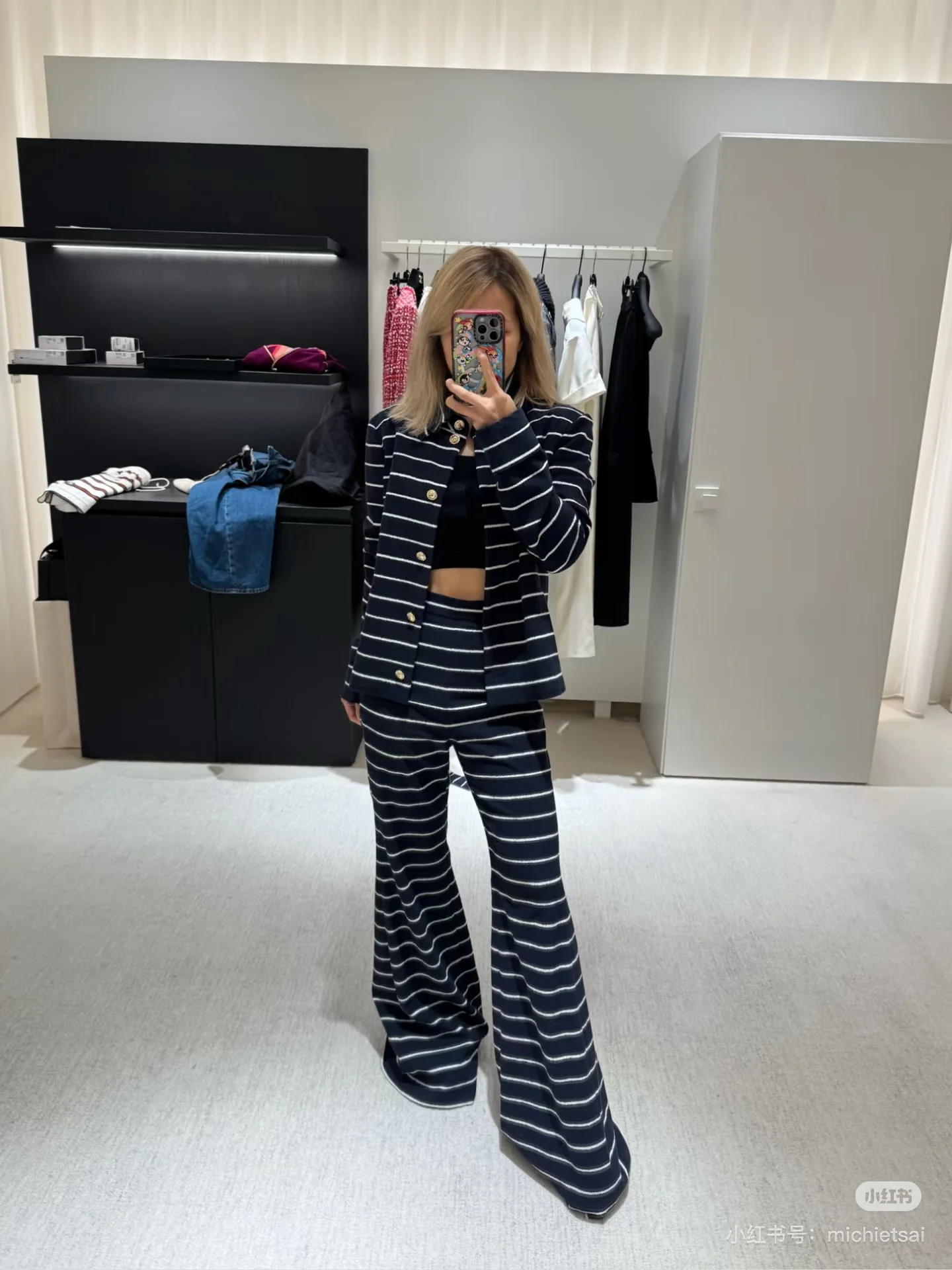 Chan 26ss stripe jacket