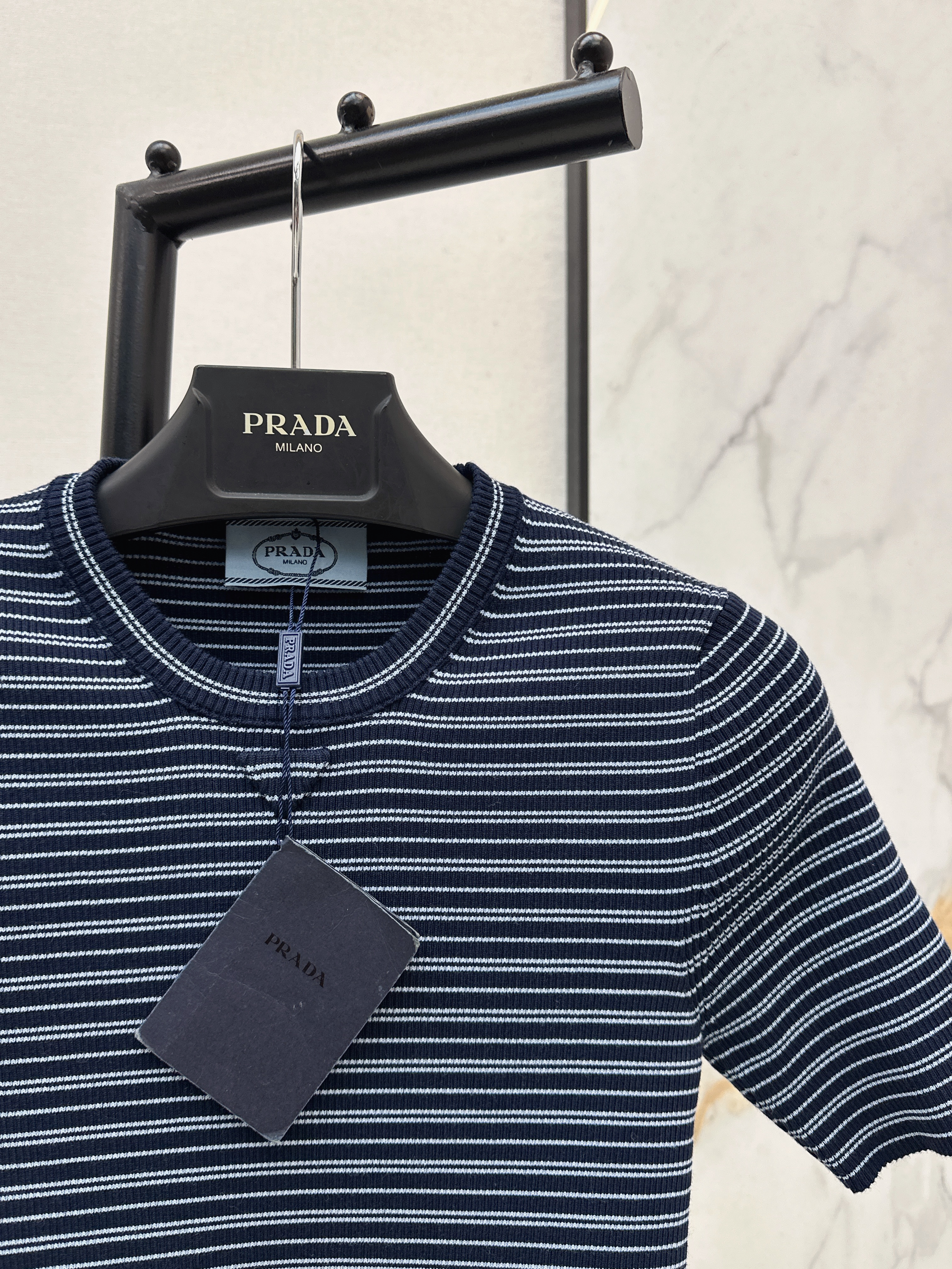 Pra 26ss stripe shirt