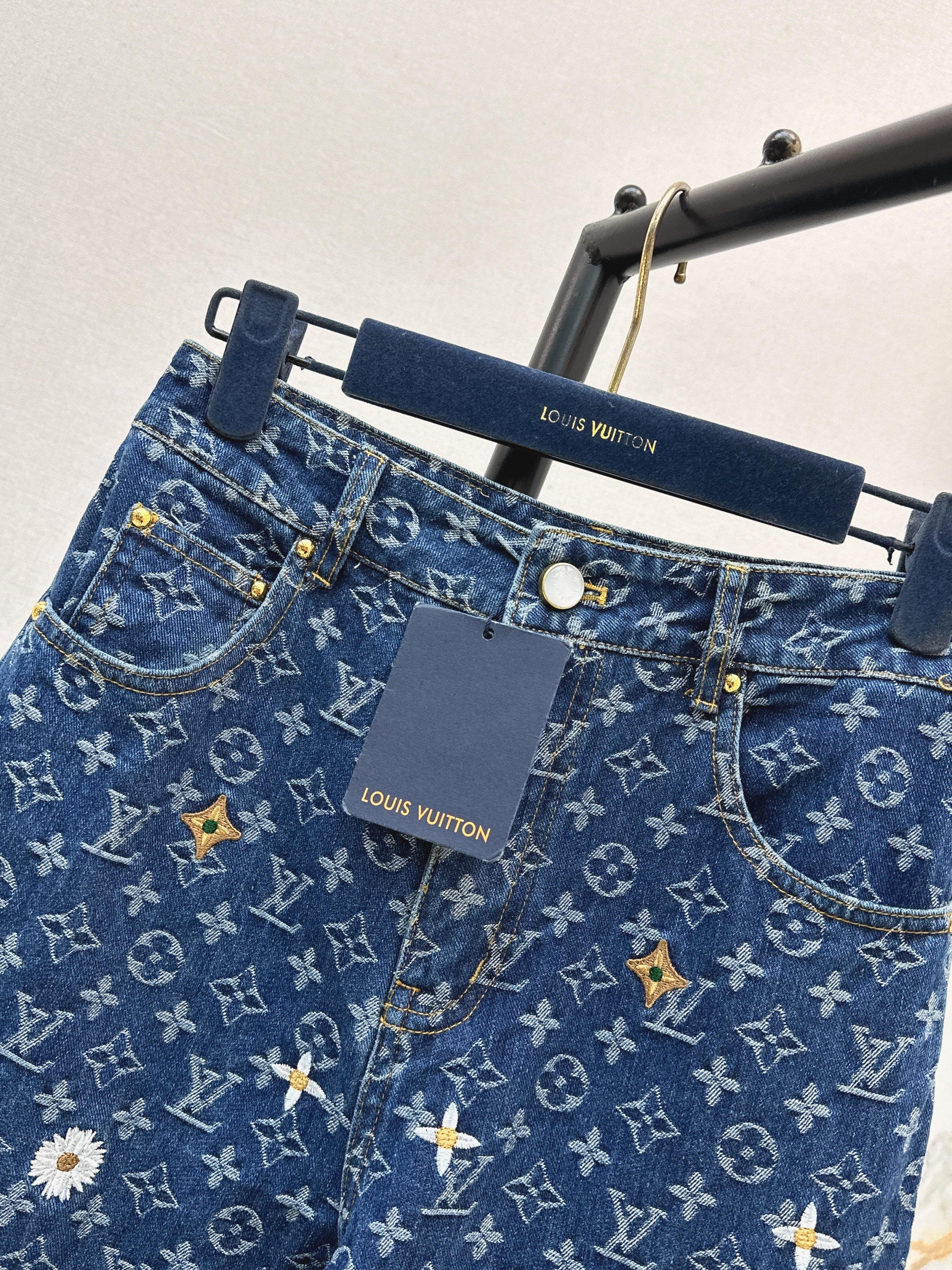 Loui 26ss embroidery jeans