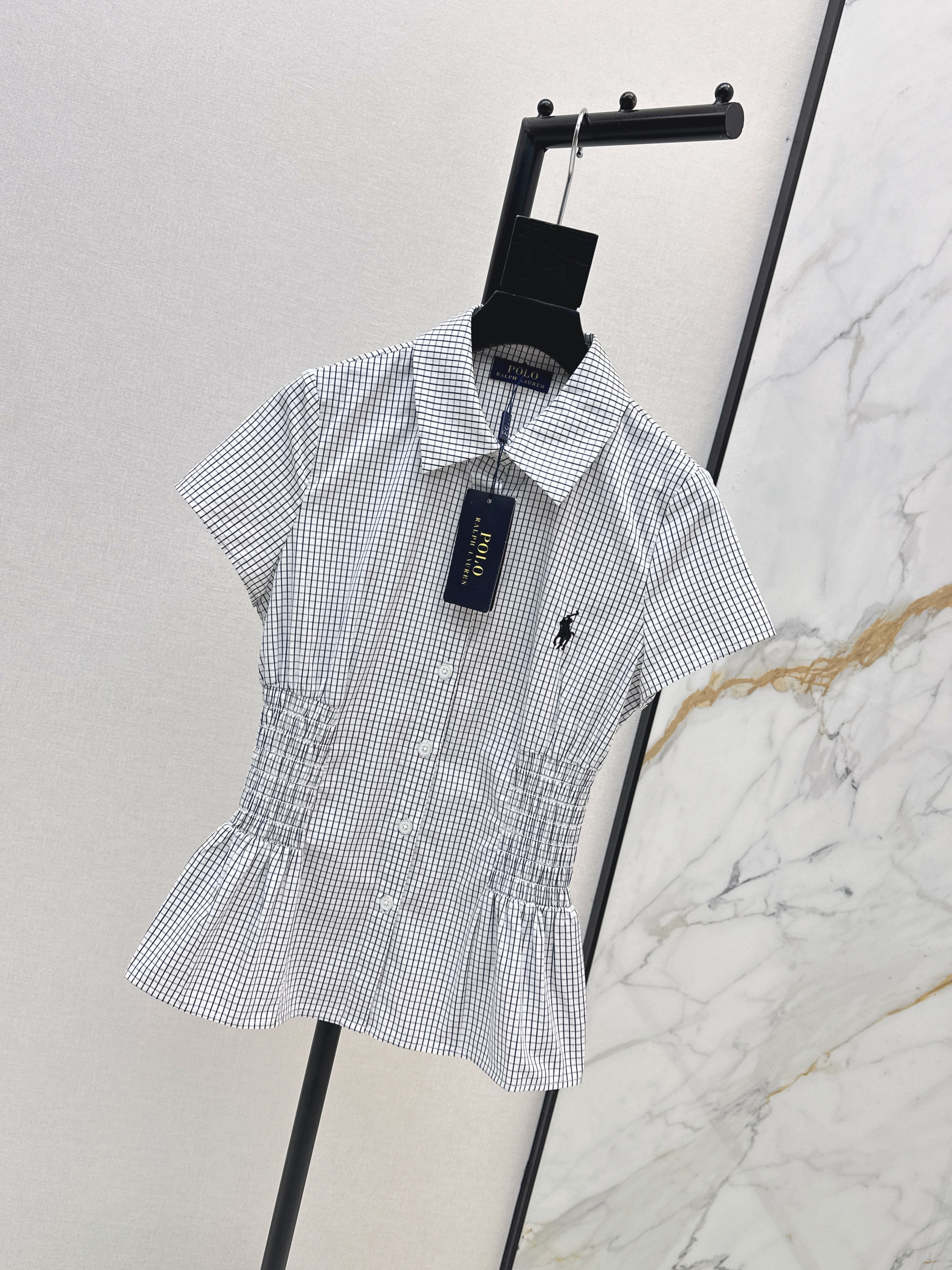 Ralp 26ss fitted waist shirt