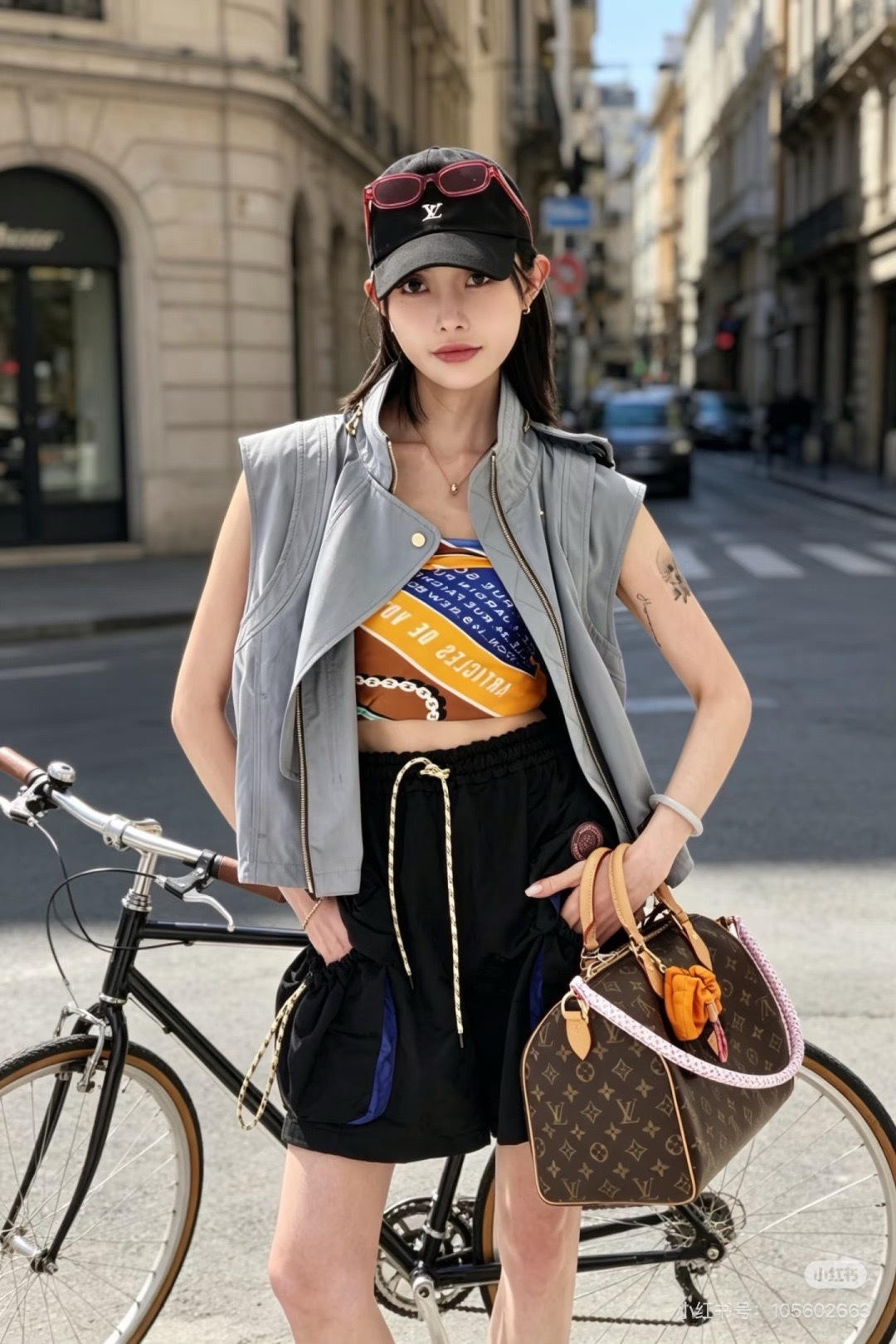 Louis 26SS Washed Utility Denim Vest