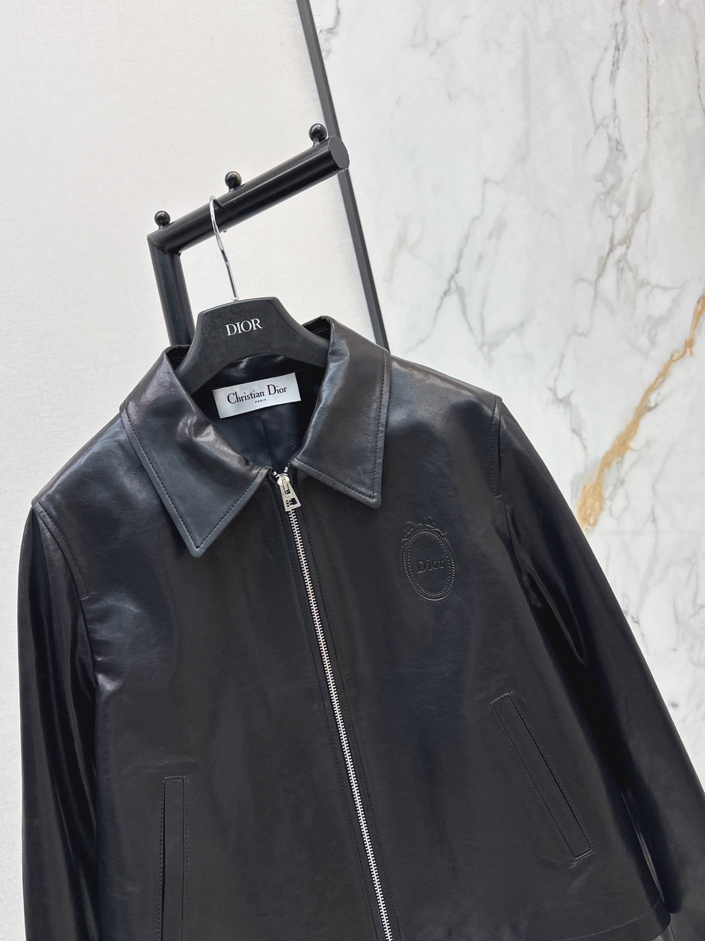 CD 26ss leather jacket