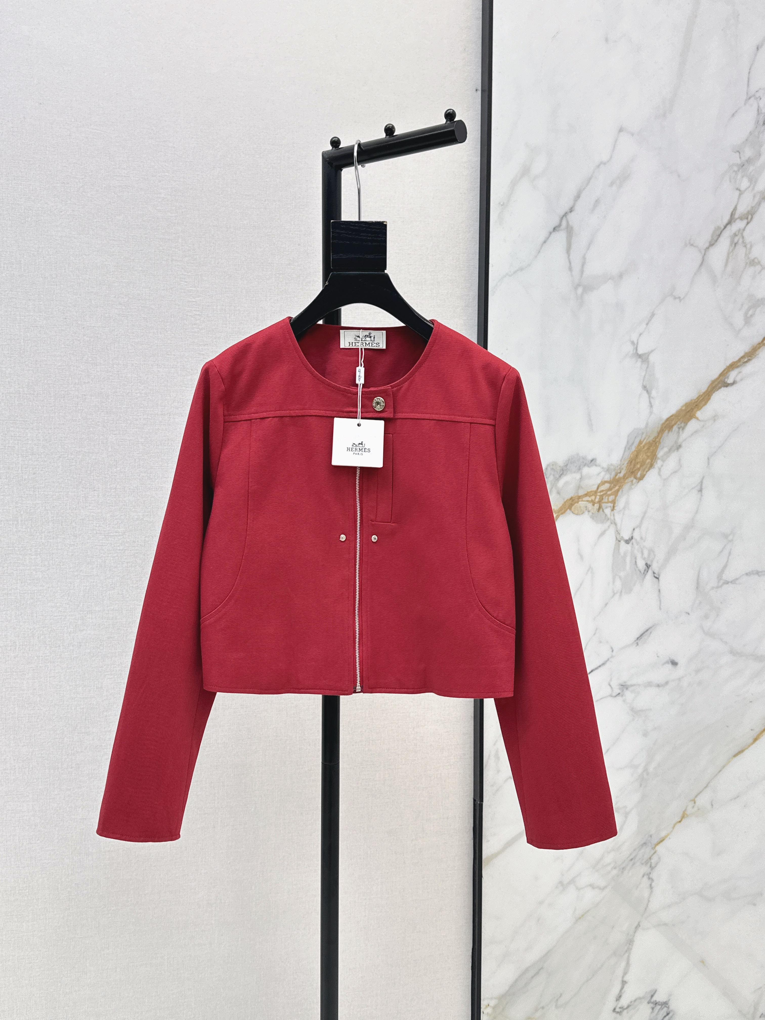 Her 26ss zip-up jacket