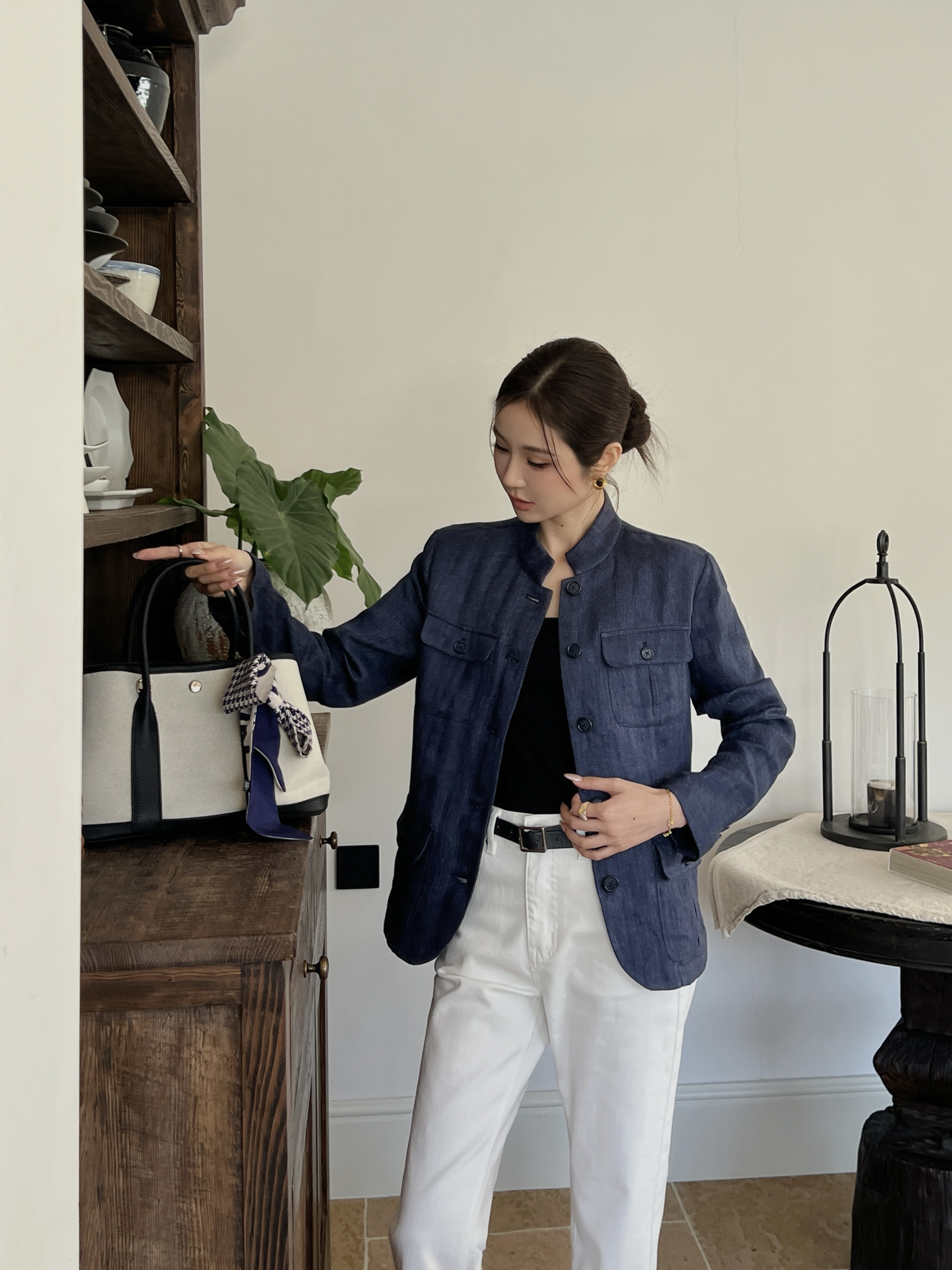 Ralp 26ss linen jacket