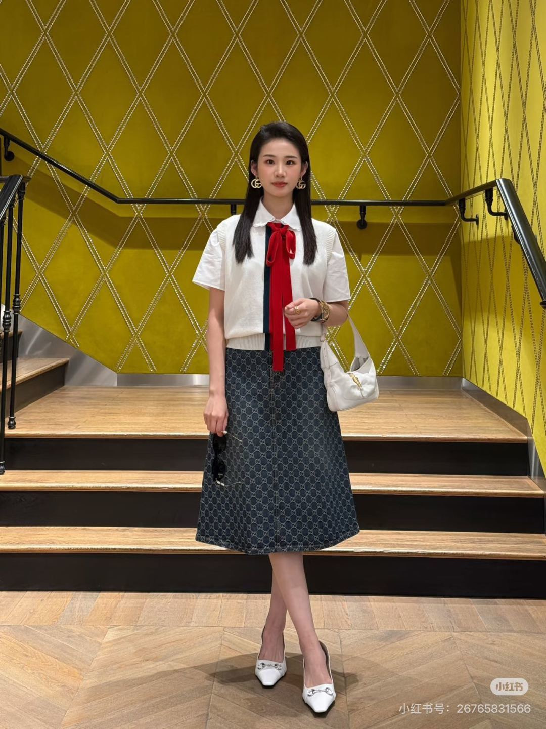 Guc 26ss jacquard skirts