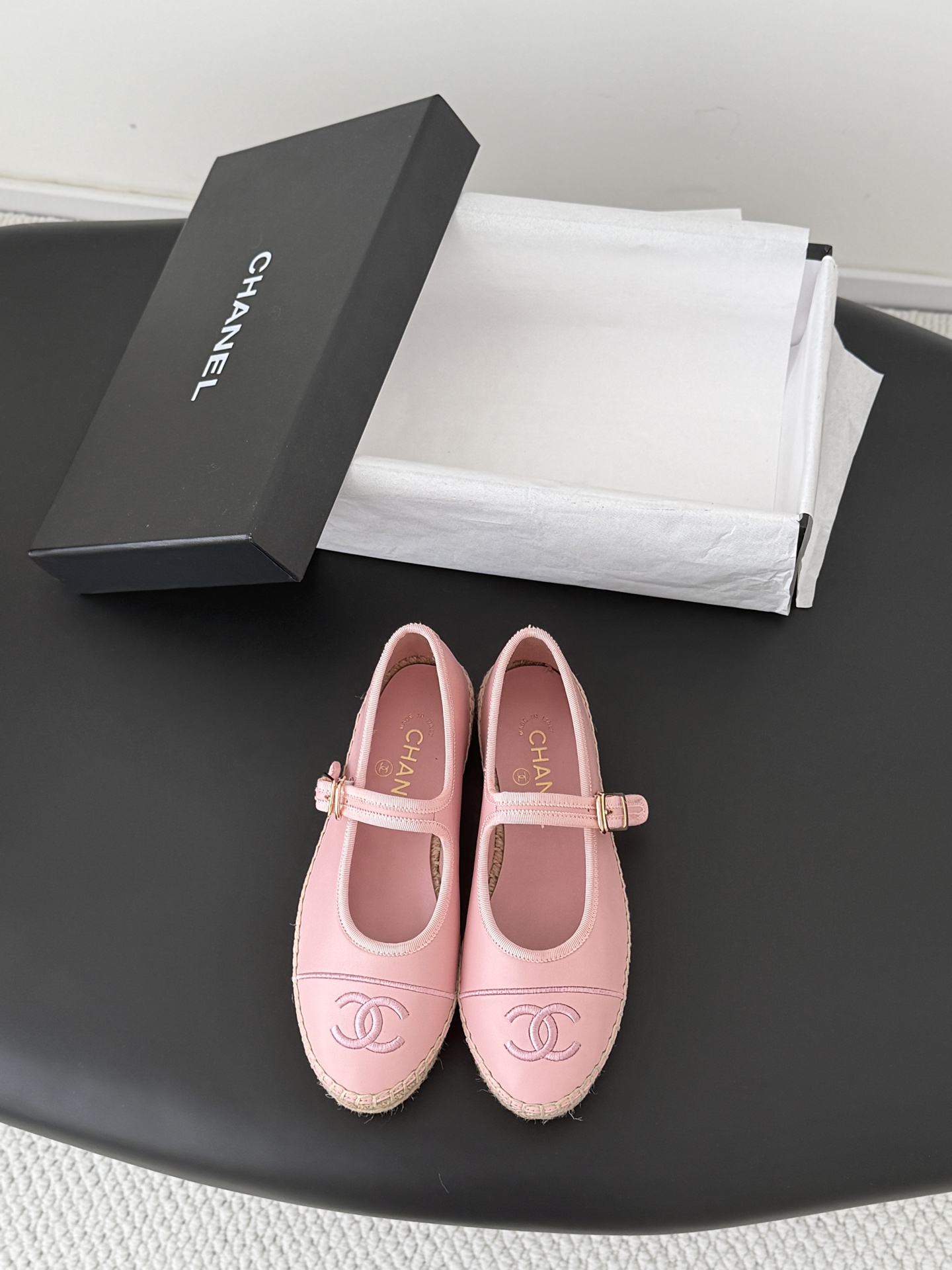 Chan 26ss mary jeans flats