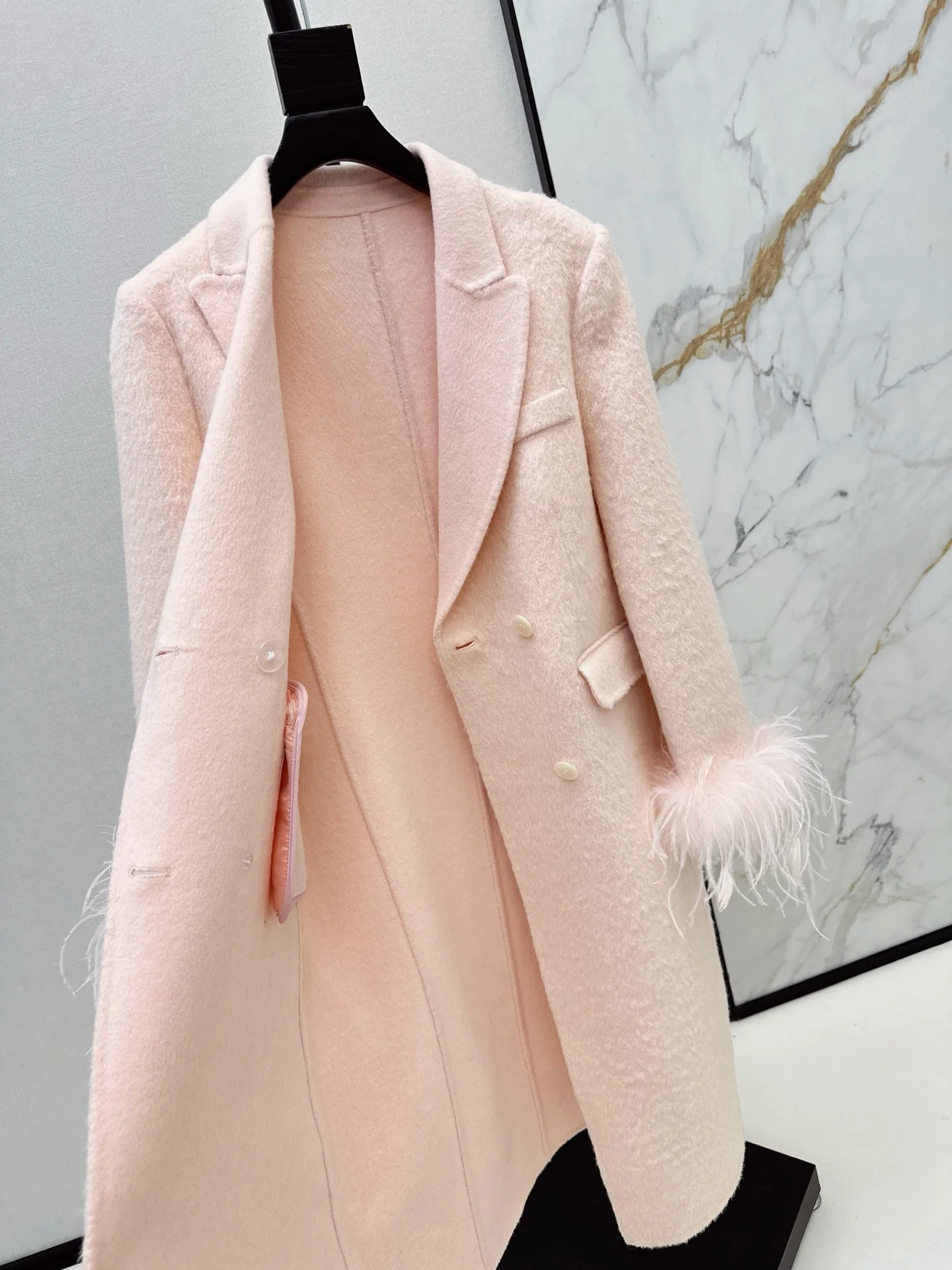 Miu 26ss woolen overcoats