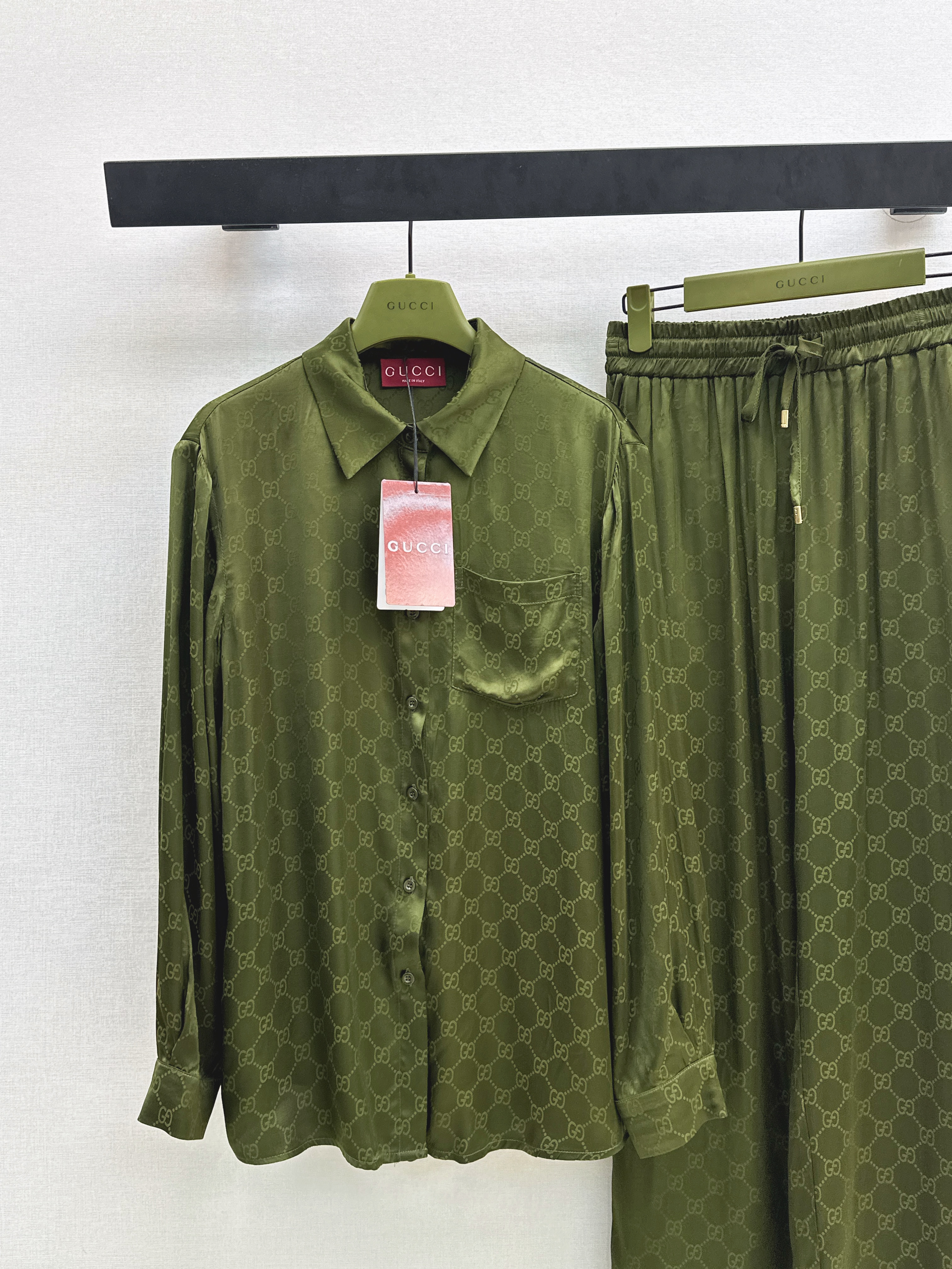 Guc 26ss jacquard casual outfit sets