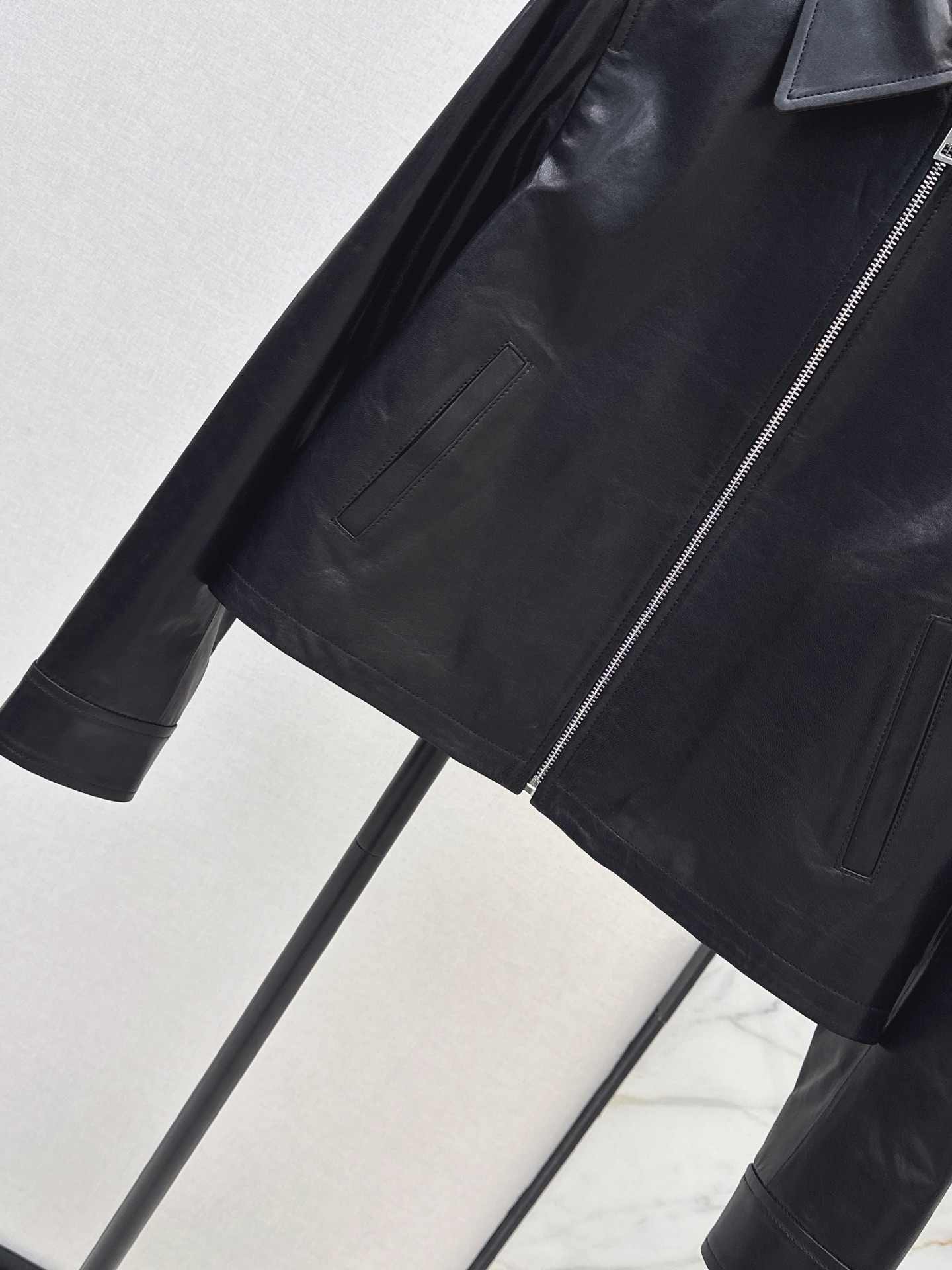 CD 26ss leather jacket