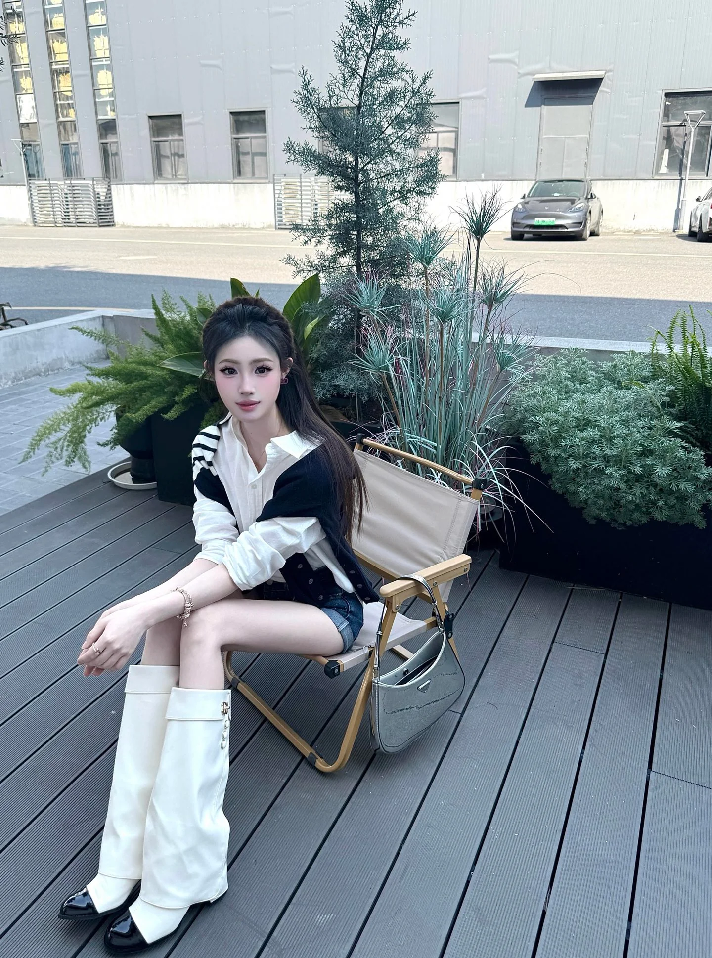 Chan 25fw cuff boots