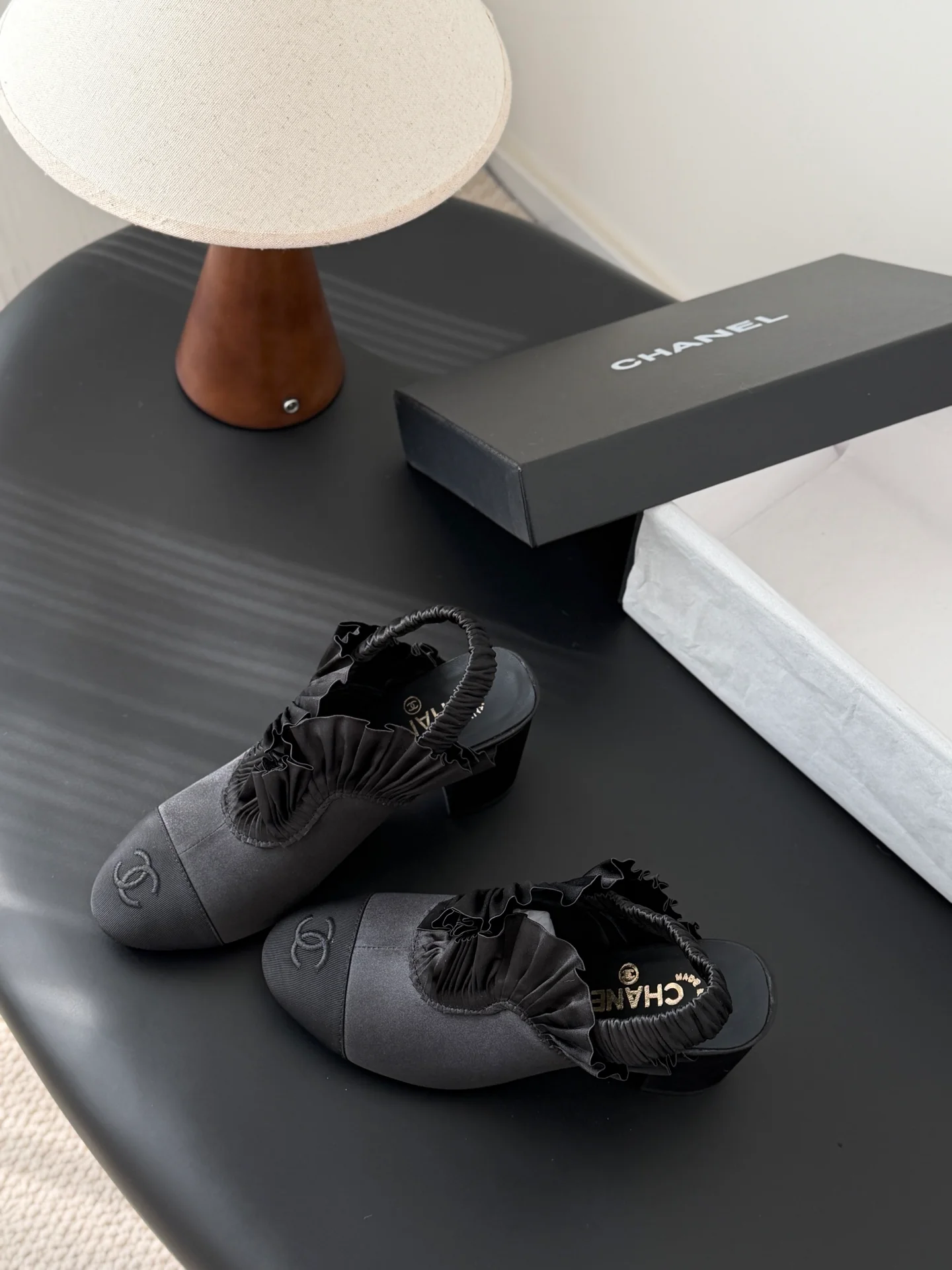 Chan 25fw mary jane chunky heel