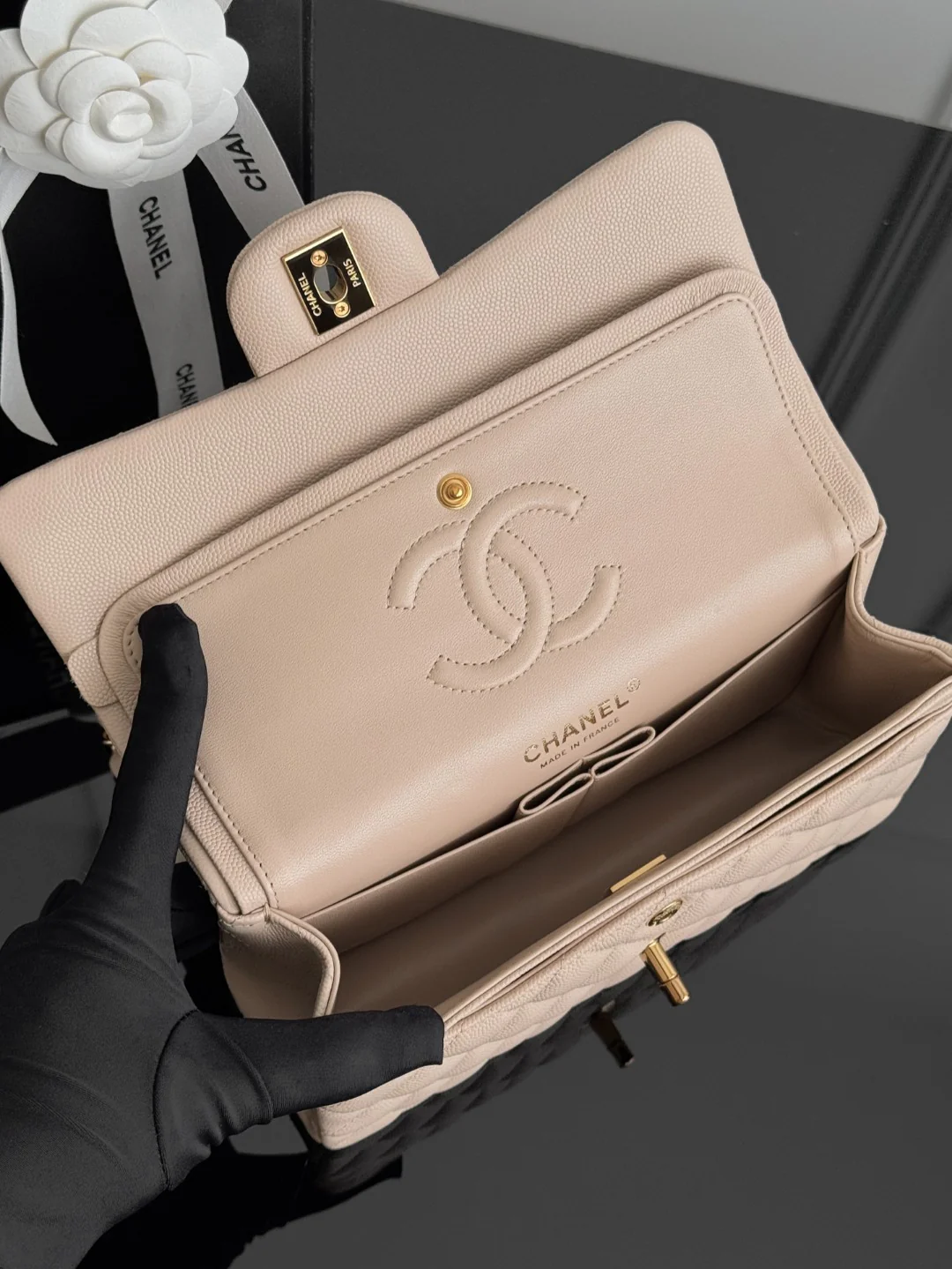 Chan cf23 chain shoulder bag