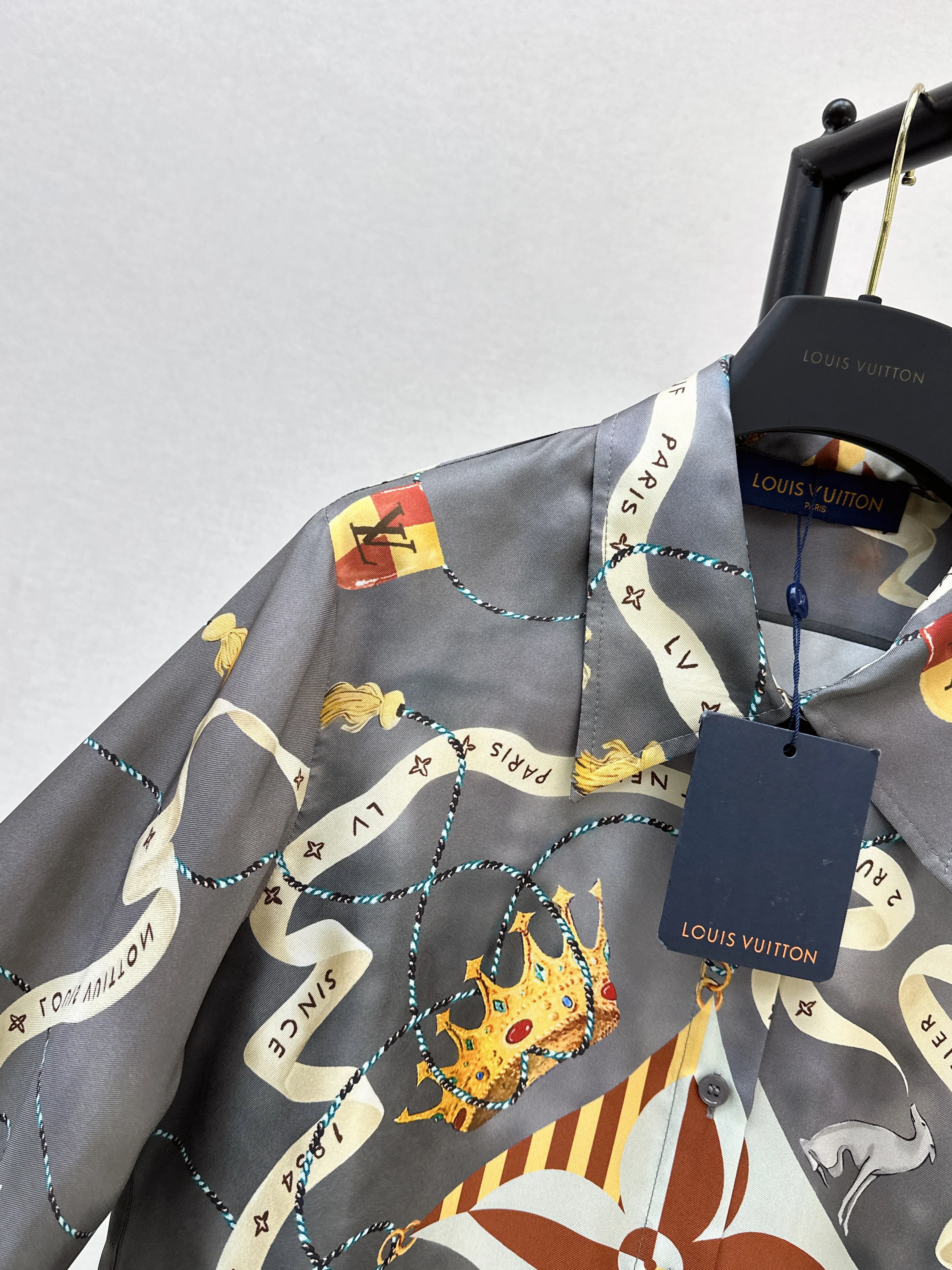 Louis 26ss print shirts