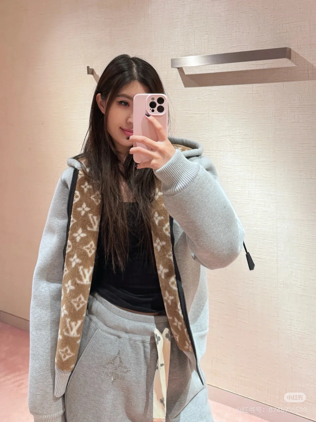 Louis 26ss casual hooded jacket