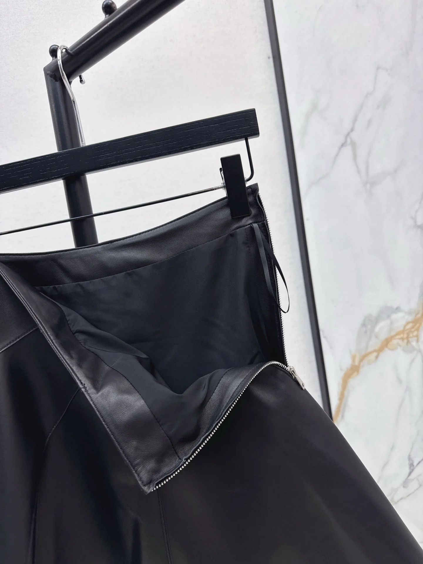 Ralp 25fw leather skirt