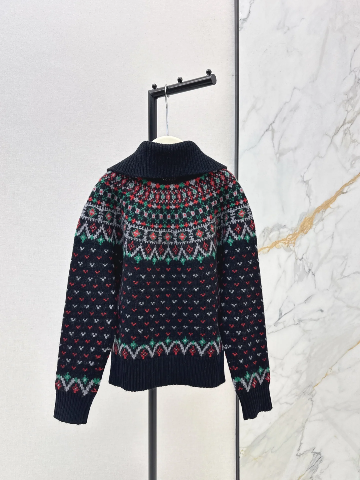 Ralp 26ss fair isle cardigan